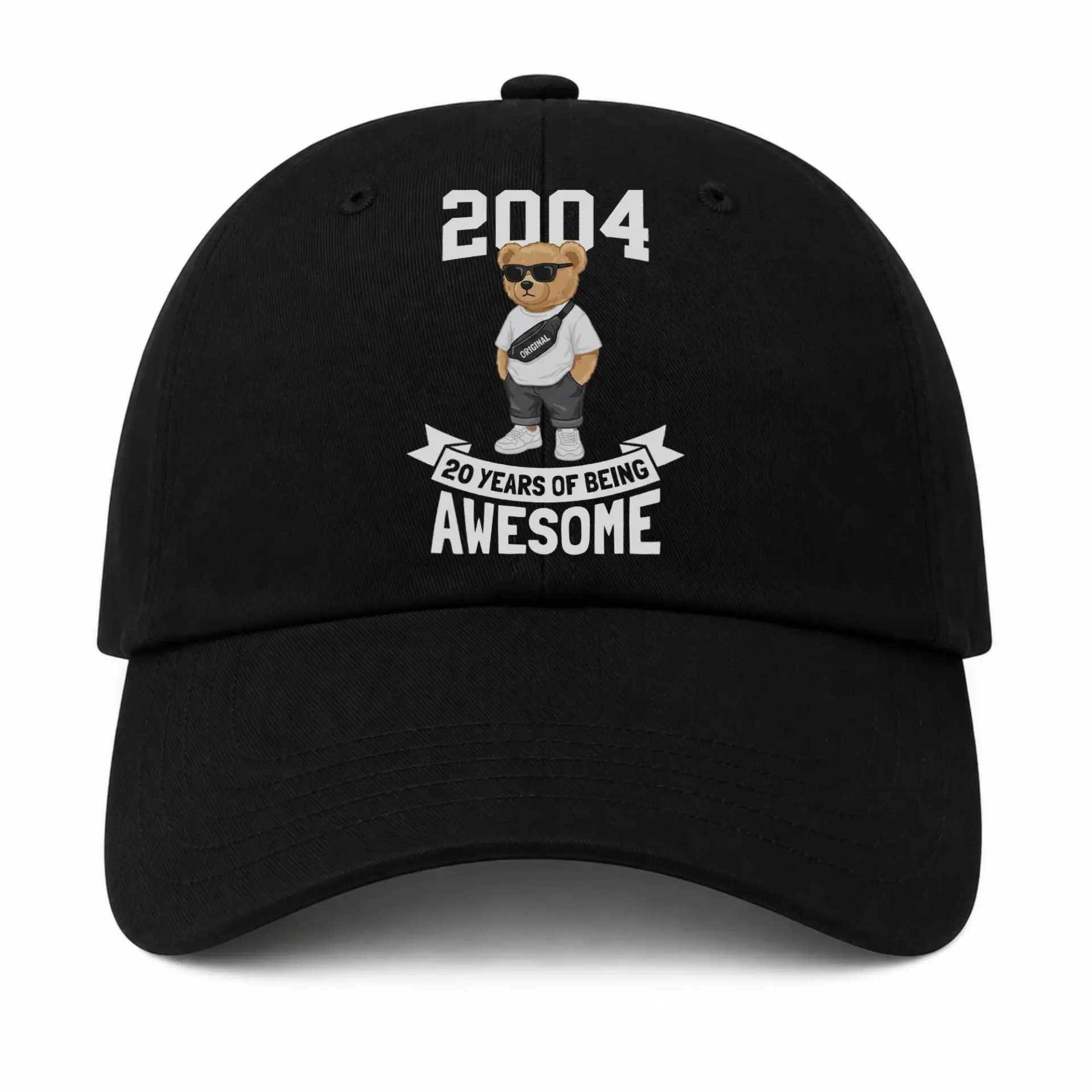 Baseball Cap 20 Years of Being Awesome Graphic Print Casual Hat