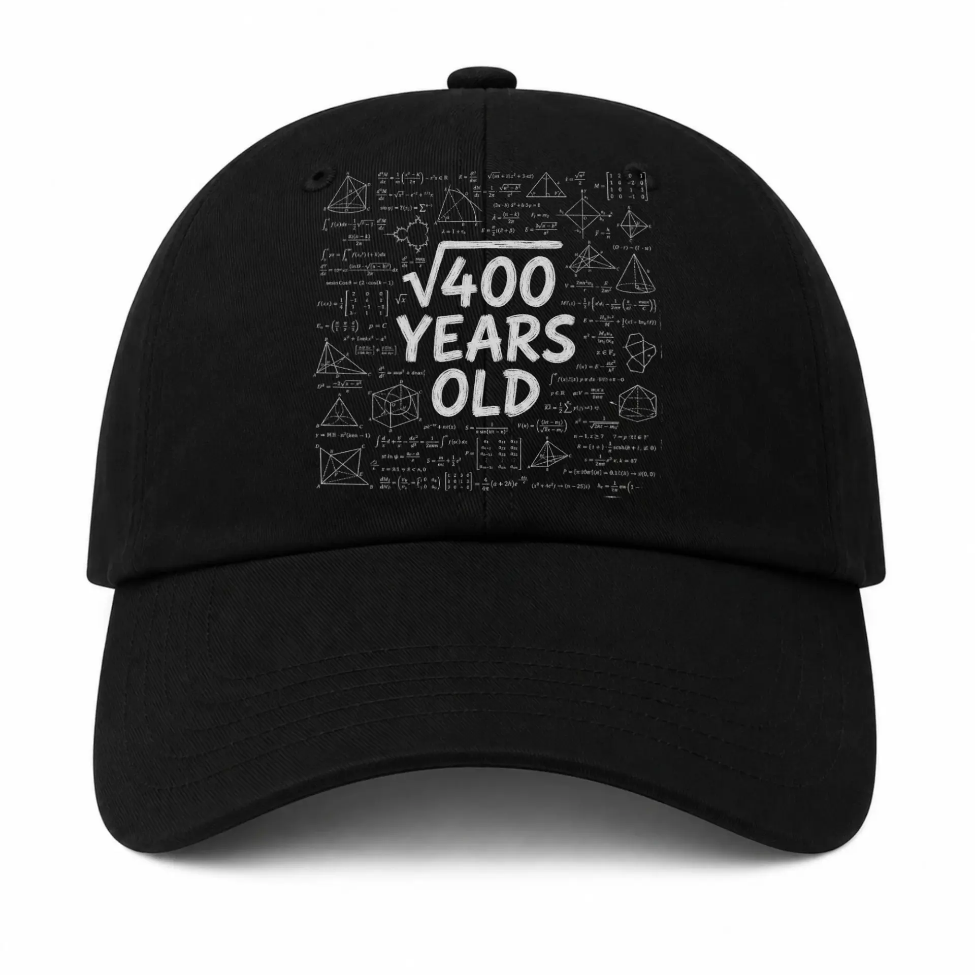 Baseball Cap Math Theme Square Root Design Embroidered Dad Hat