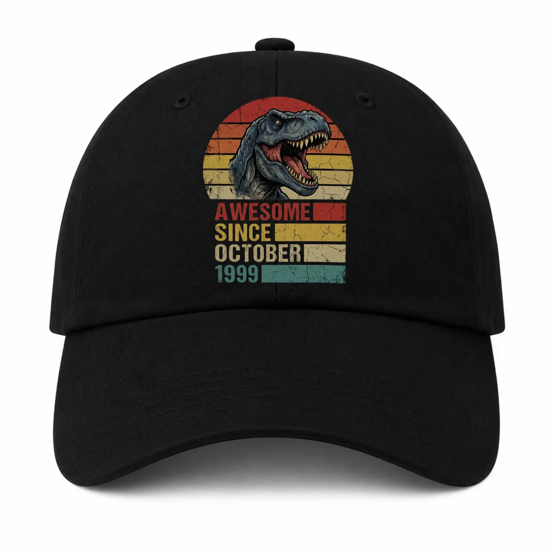 Baseball Cap Awesome Since October 1999 Vintage Inspired Graphic Hat