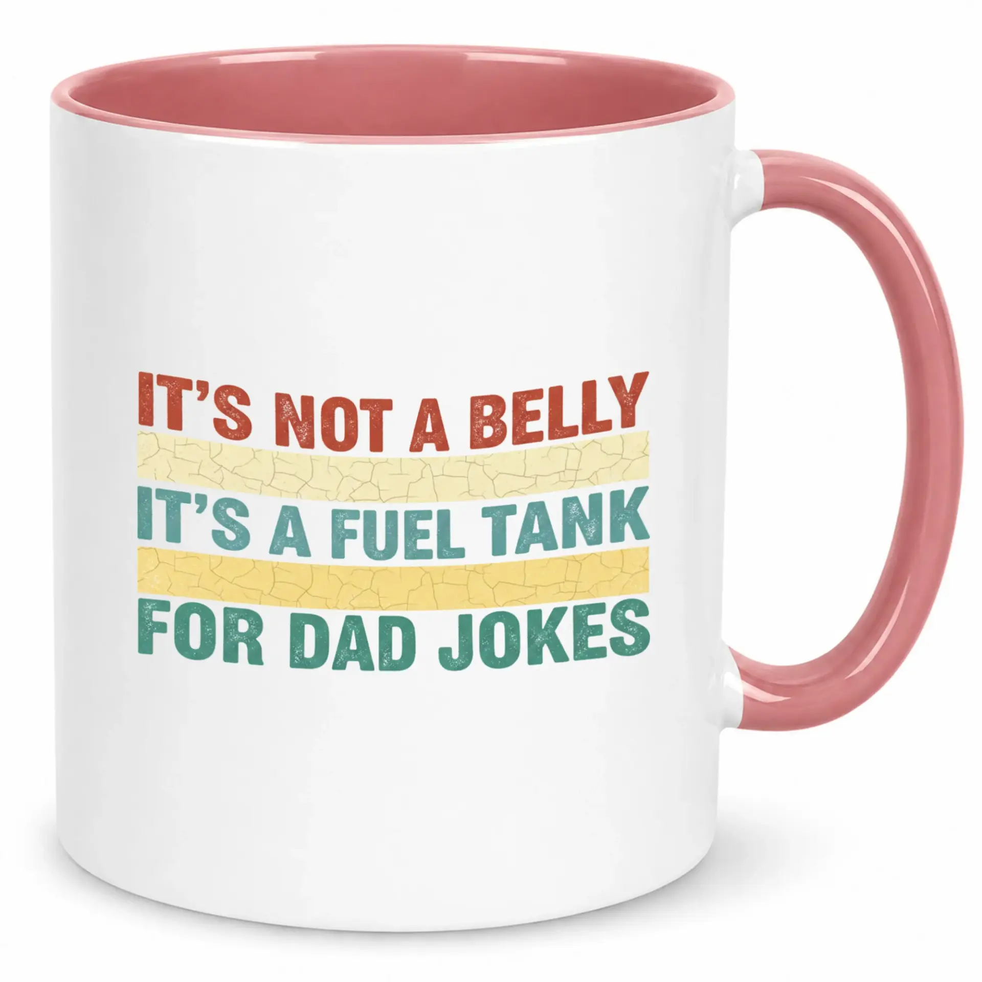 Funny Dad Joke Ceramic Coffee Mug with Humorous Saying, 11oz or 15oz White Drinkware for Beverage Enjoyment