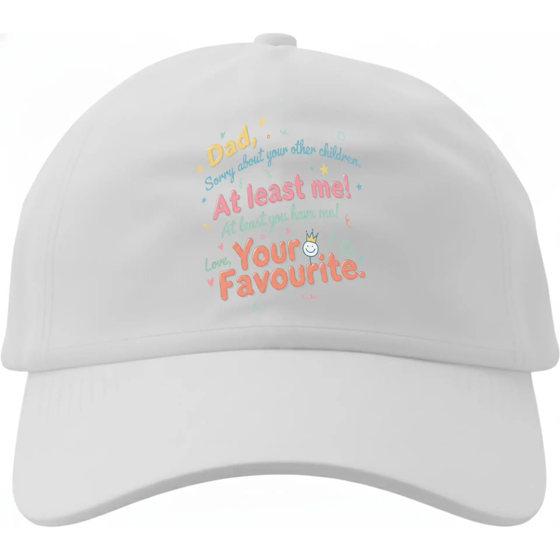 Dad Hat Funny Message Novelty Baseball Cap Unisex Adjustable Cotton Headwear for Casual Everyday Style and Gifting