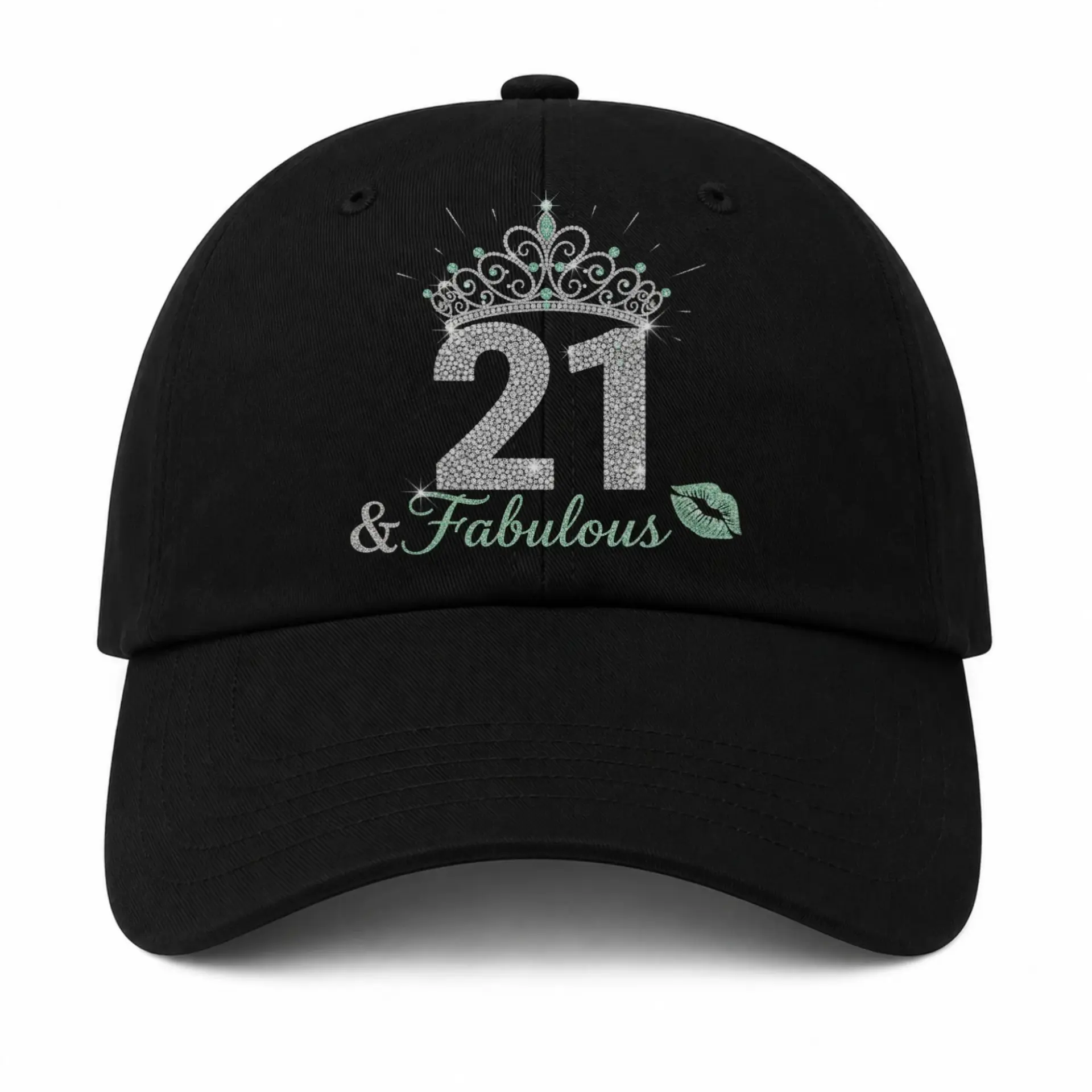 Baseball Cap Fabulous Crown Design Embroidered Hat for Casual Wear