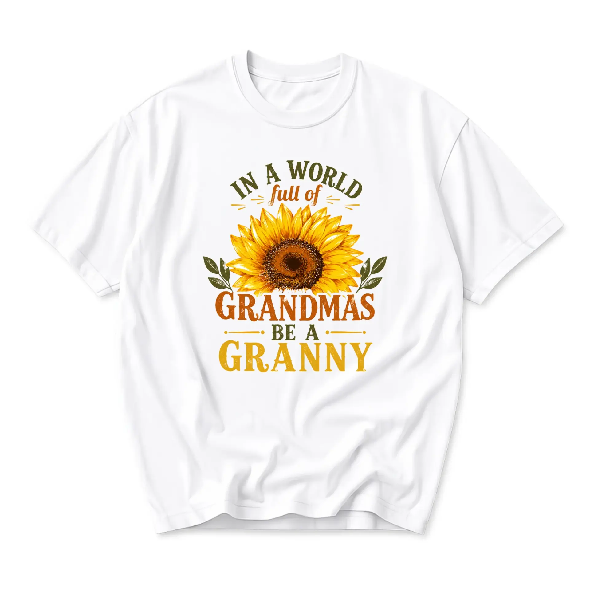 Funny Shirt for Women Featuring Sunflower Graphic and Inspirational Quote