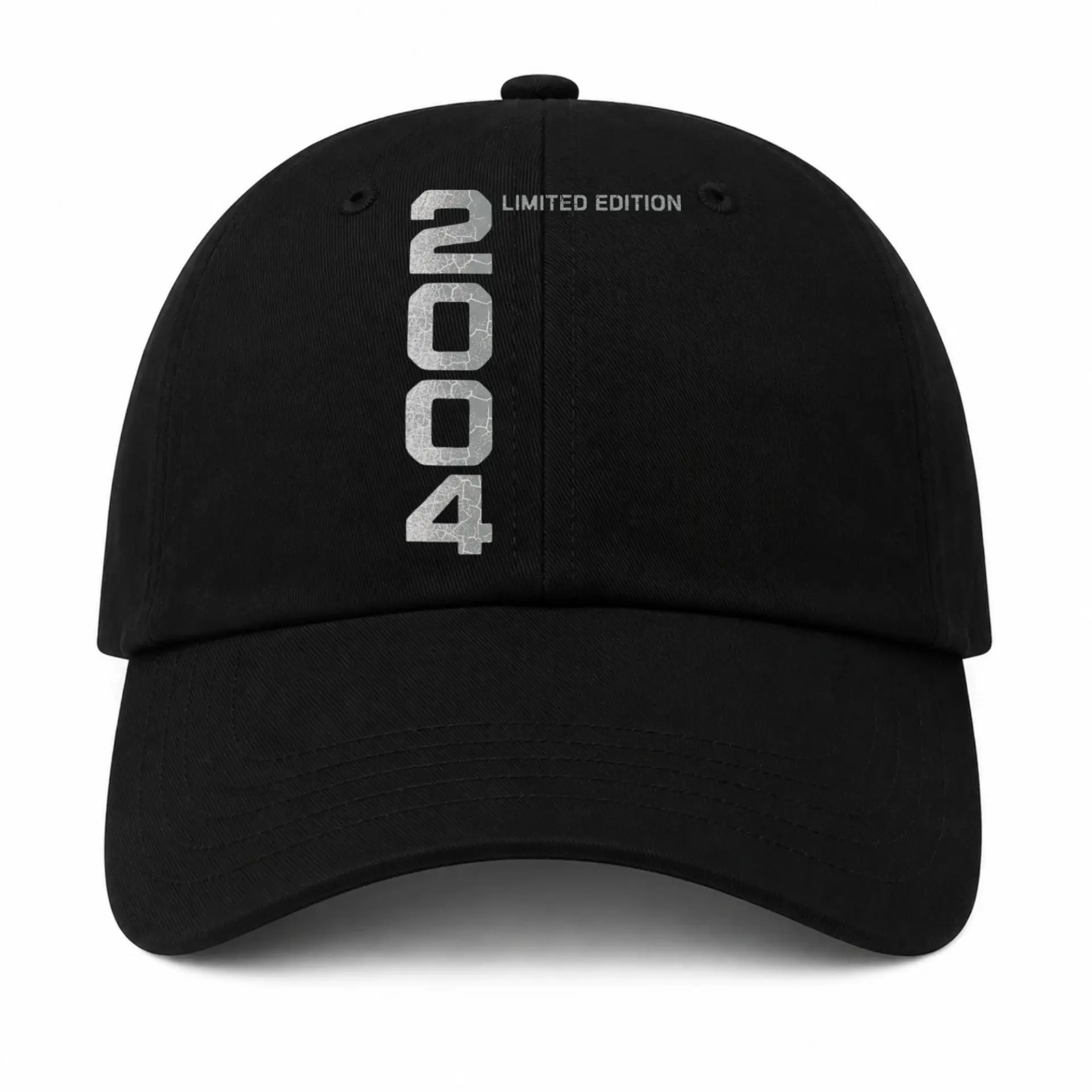 Baseball Cap Retro 2004 Limited Edition Graphic Print Casual Hat