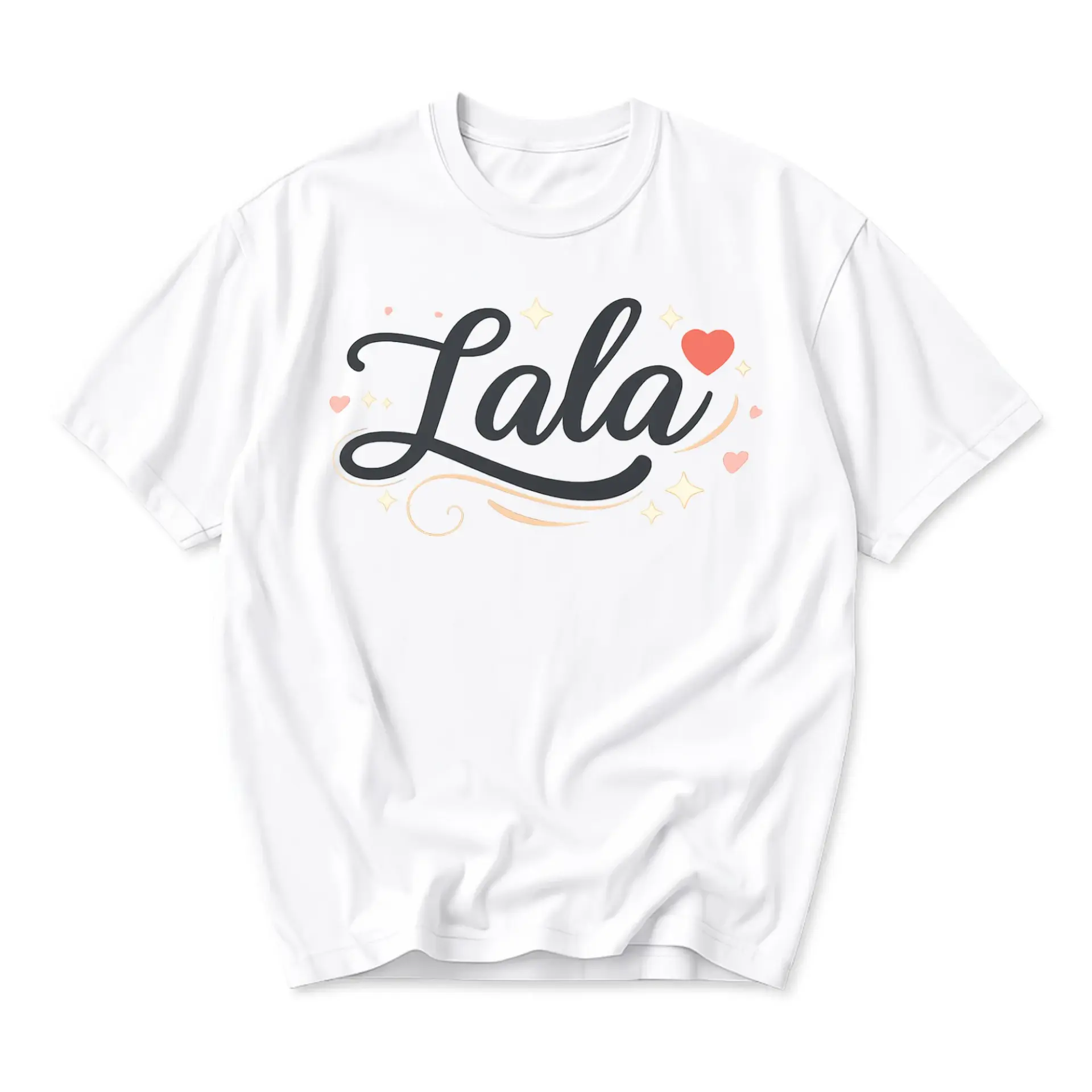 Graphic Tee Word Design Unisex Crew Neck Short Sleeve Casual Cotton Blend