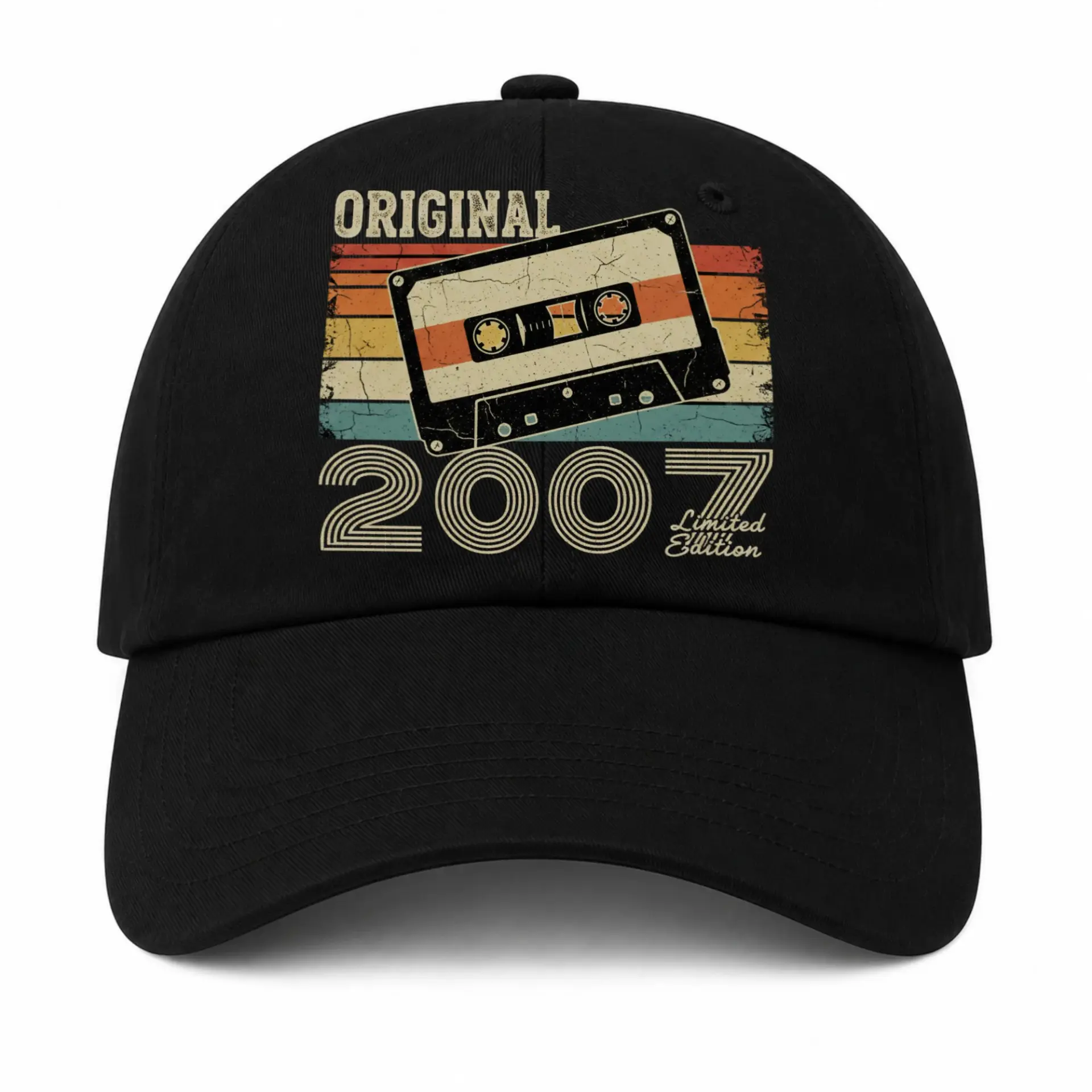 Vinyl Sticker Pack Original 2007 Limited Edition Cassette Tape Retro Design Decorative Decals for Personalized Decor