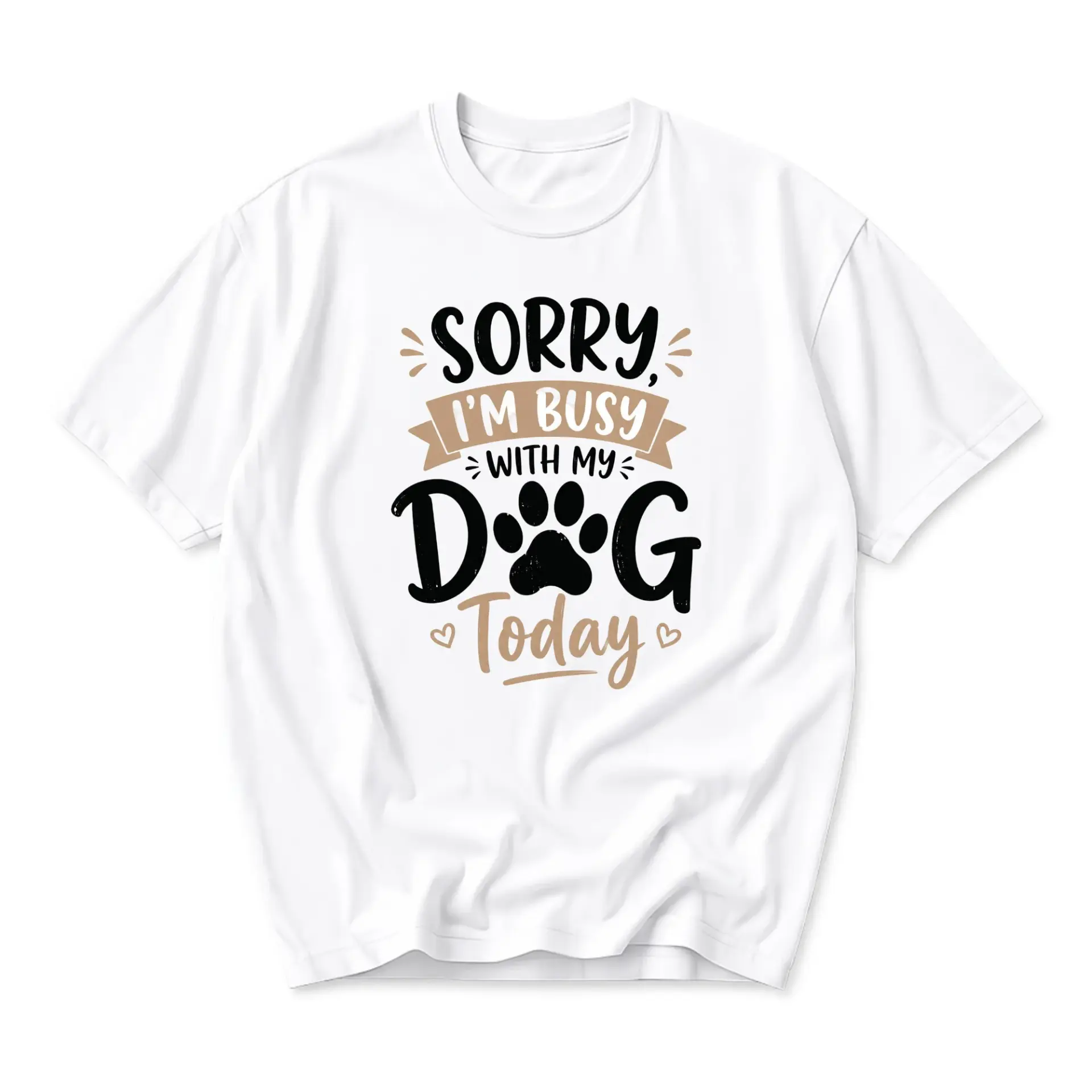 Funny Shirt I Am Busy with Today Graphic Tee Casual Unisex Crew Neck Top