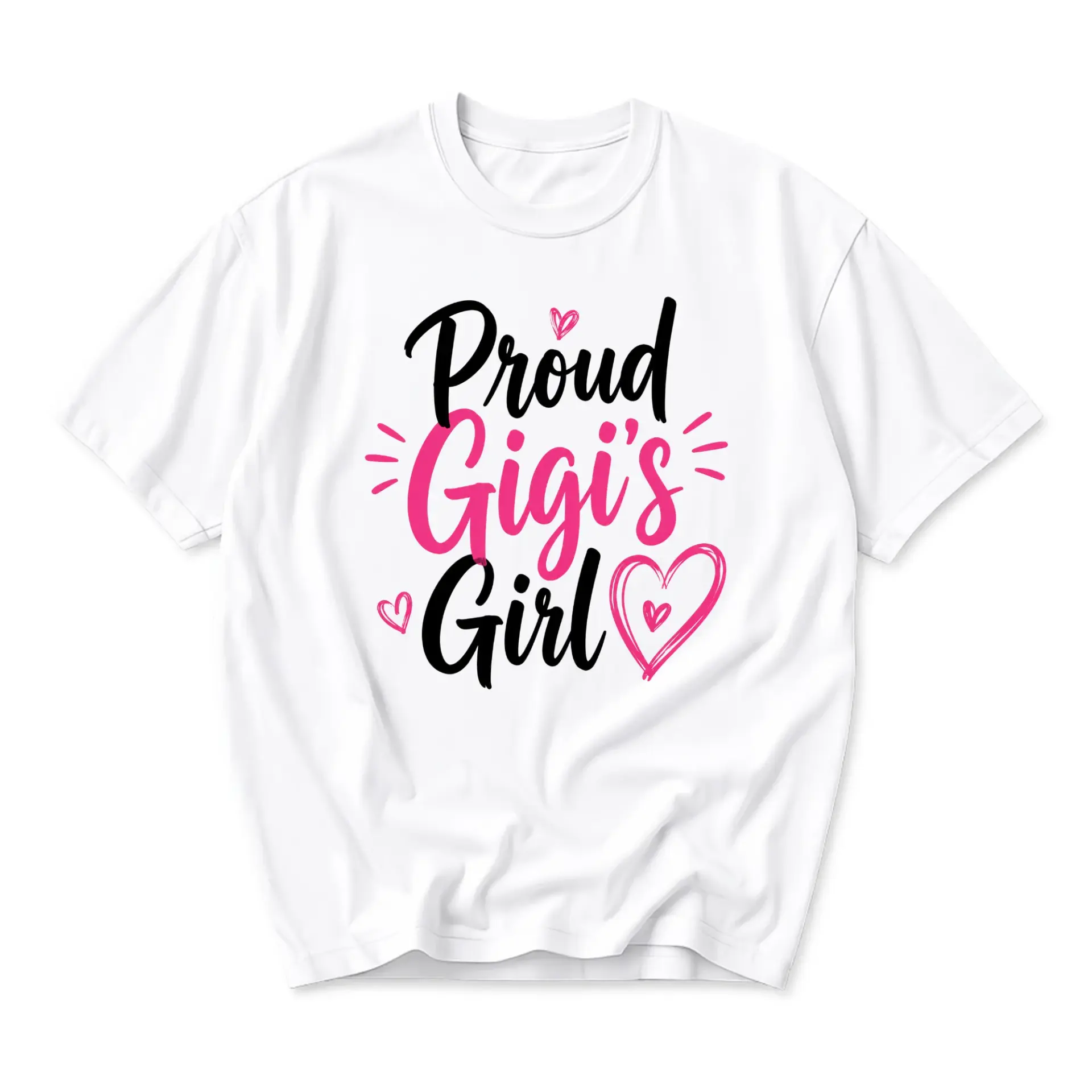 Graphic Tee Proud Gigi's Girl Unisex Crew Neck Short Sleeve Shirt for