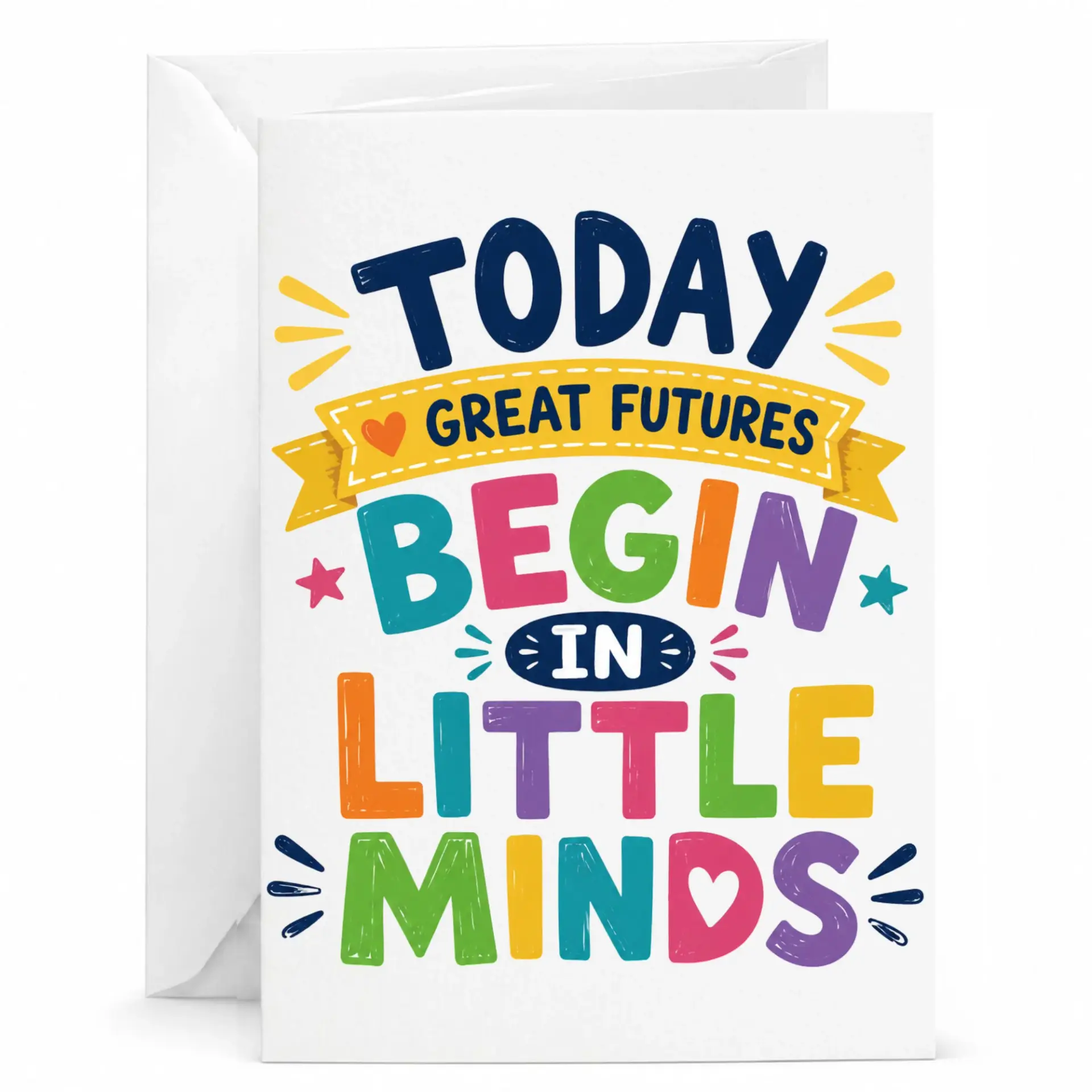 Personalized Greeting Card Inspirational Quote Positive Encouragement