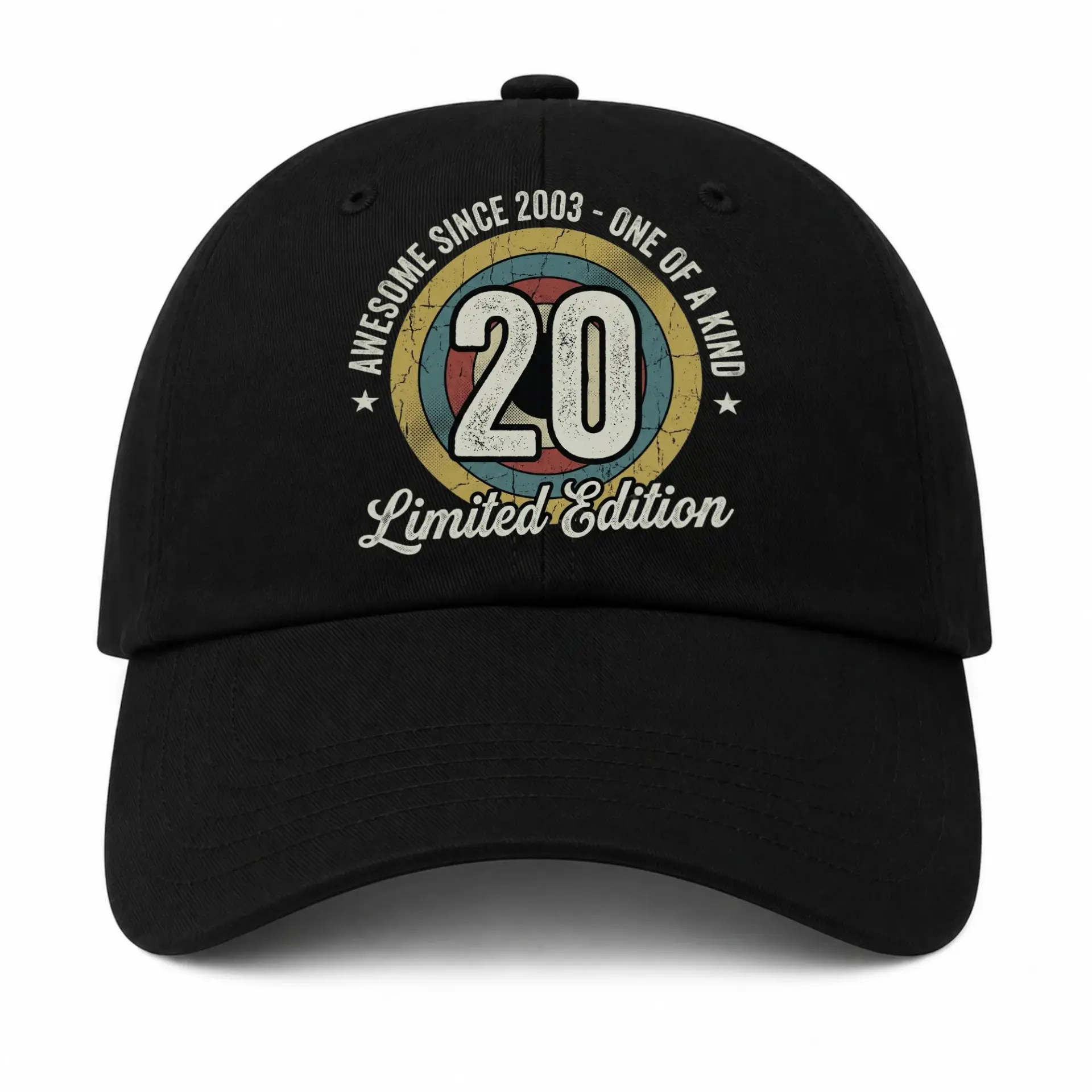 Baseball Cap Awesome Since 2003 Embroidered Hat for Milestone Birthdays