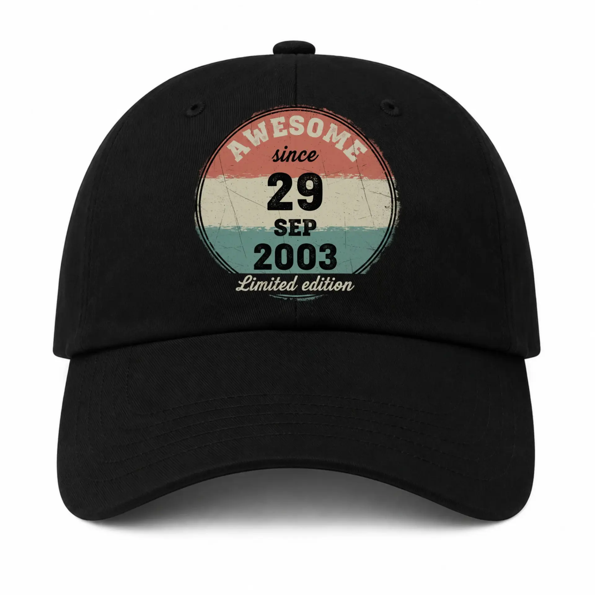 Baseball Cap Awesome Since September 2003 Vintage Style Adjustable Hat