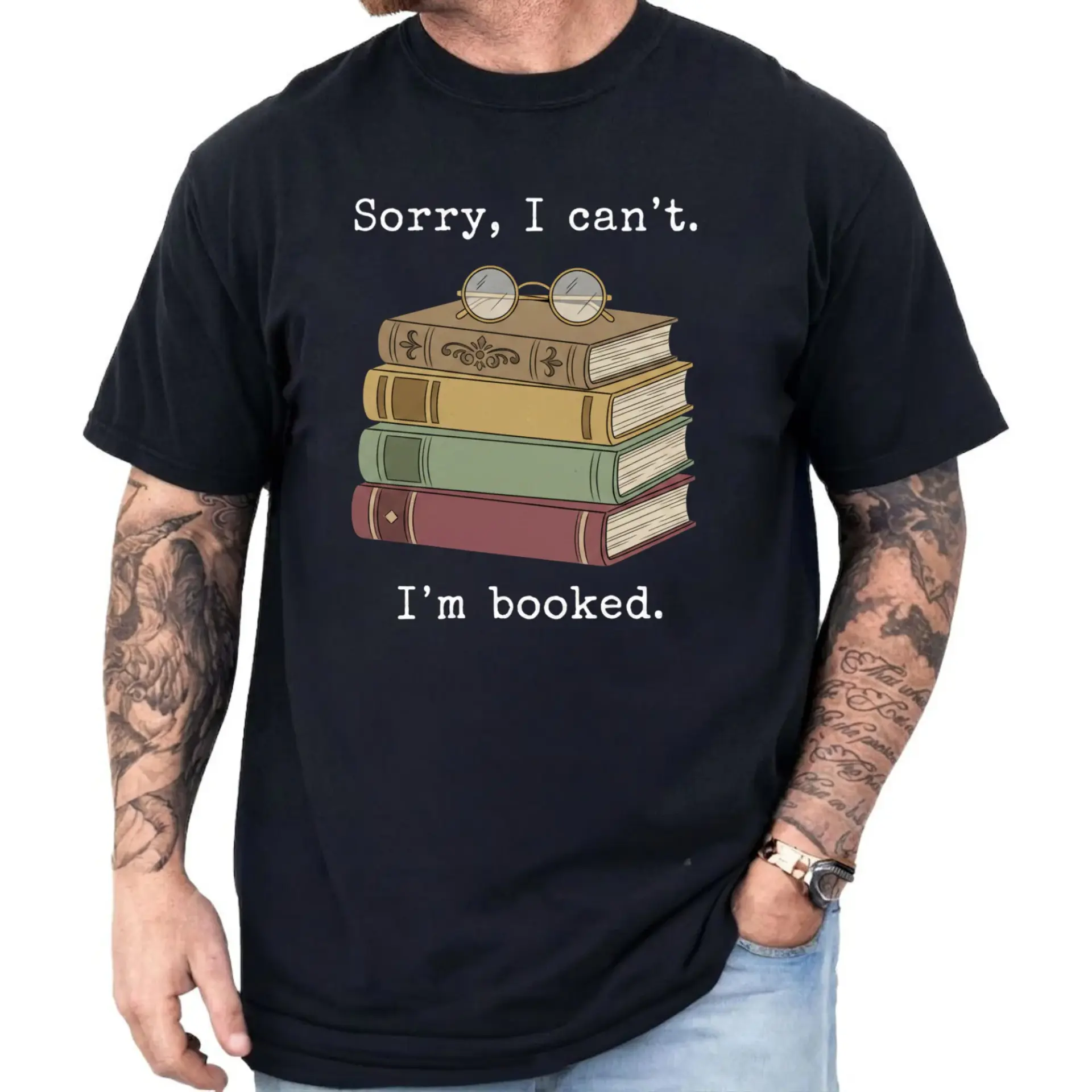 Funny Book Lover Graphic Tee Unisex Casual Crew Neck T-Shirt for Readers and Literature Enthusiasts Comfortable Apparel