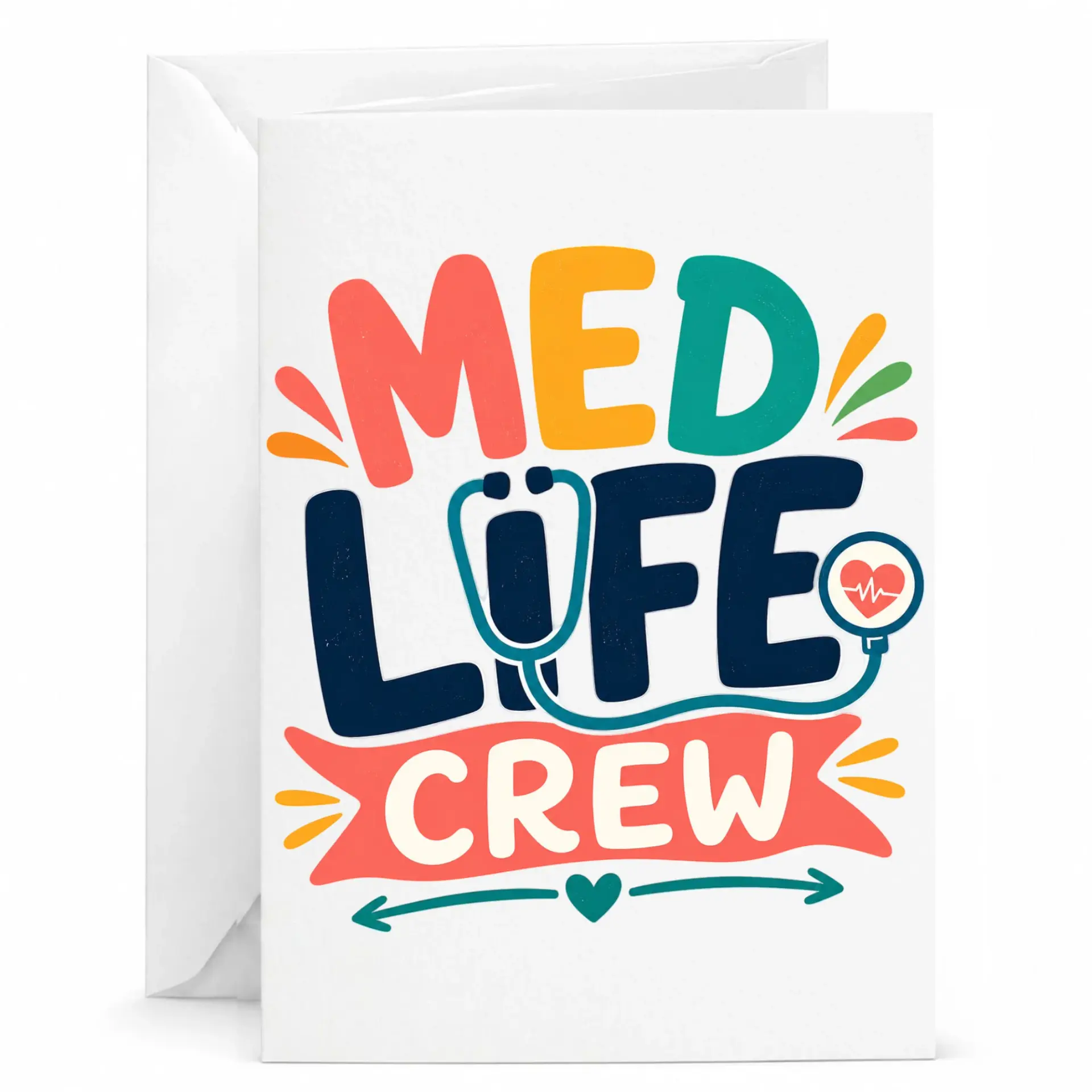 Greeting Card Crew Medical Professional Appreciation Gift for Healthcare Workers and Hospital Staff