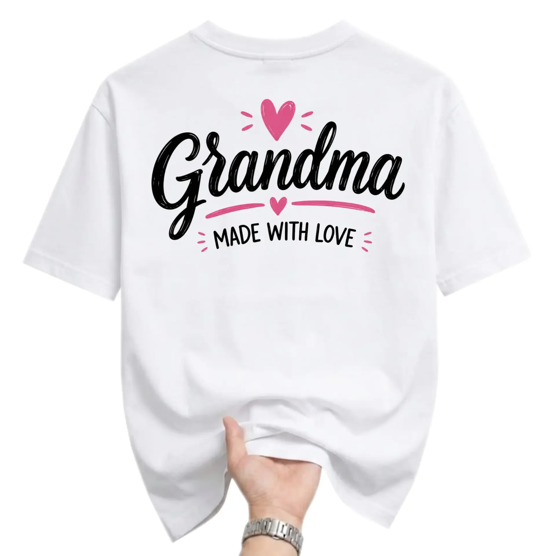Graphic Tee Grandma Print Unisex Crew Neck Shirt Comfortable Casual Cotton Blend Everyday Apparel
