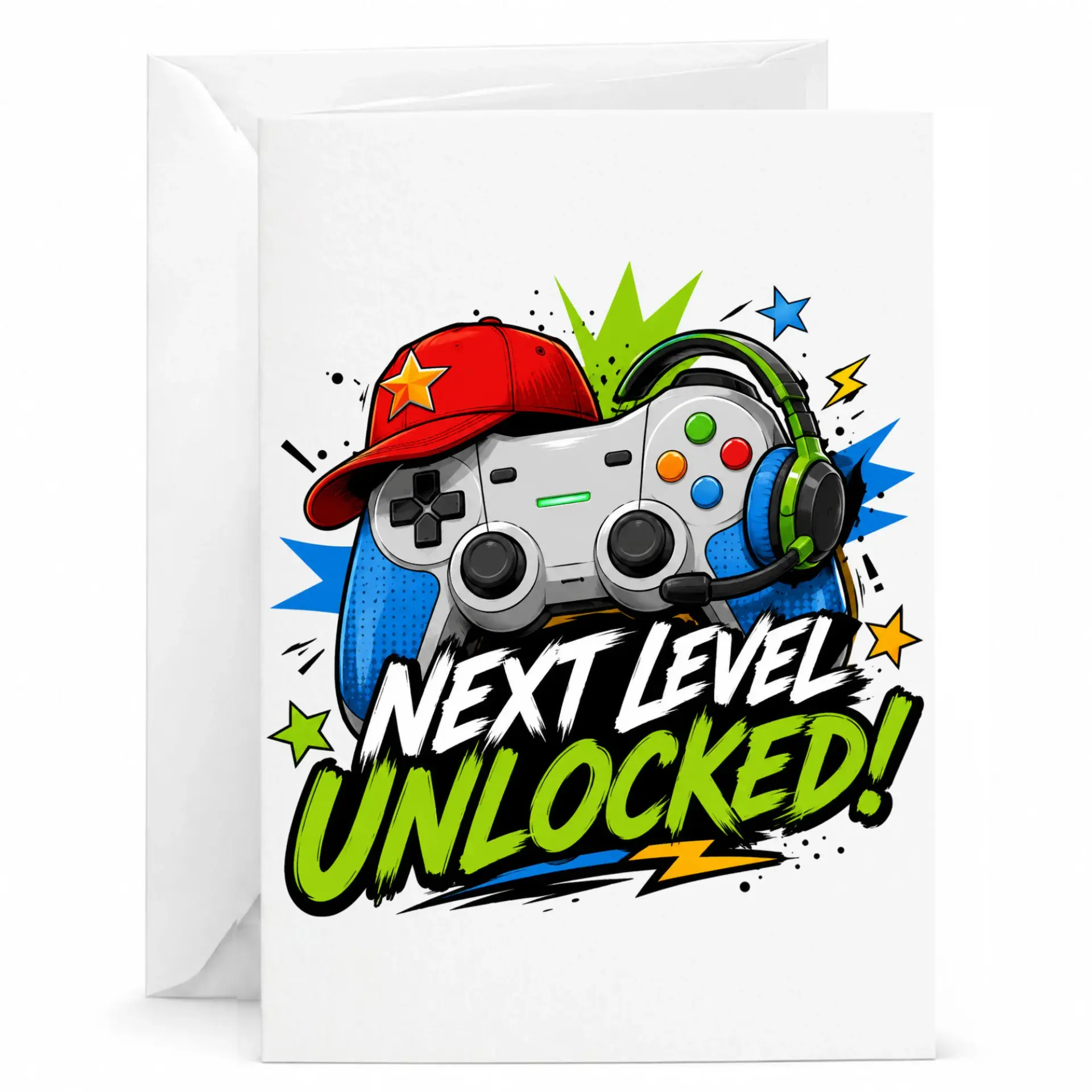 Greeting Card Unlocked Video Game Design for Special Occasions