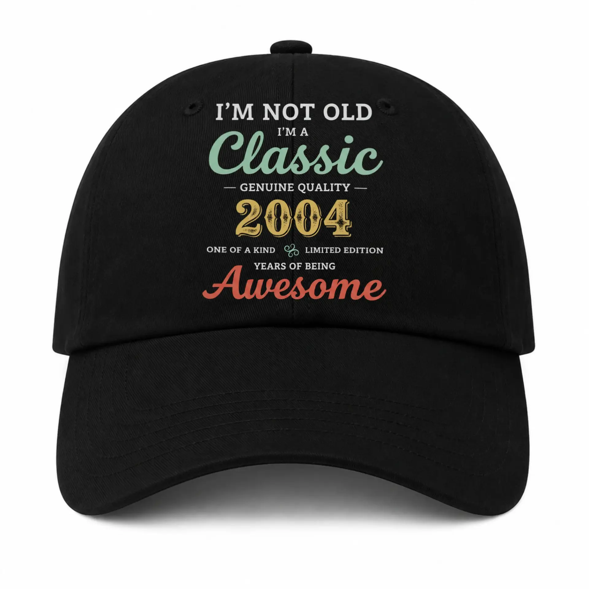 Baseball Cap I Am Not Old I Am a Classic Vintage Style Hat Accessory