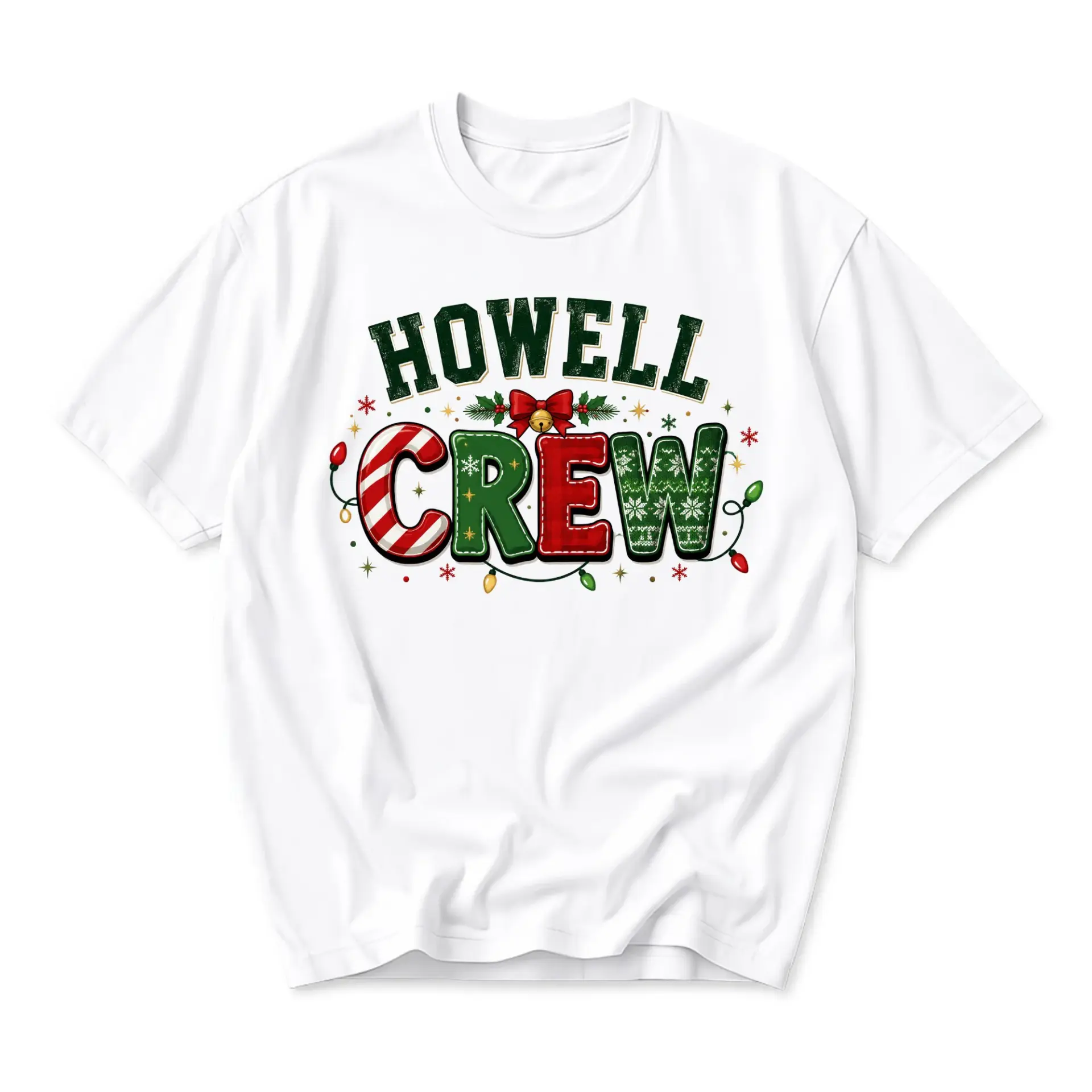 Graphic Tee Crew Holiday Matching Shirt Seasonal Festive Unisex Cotton