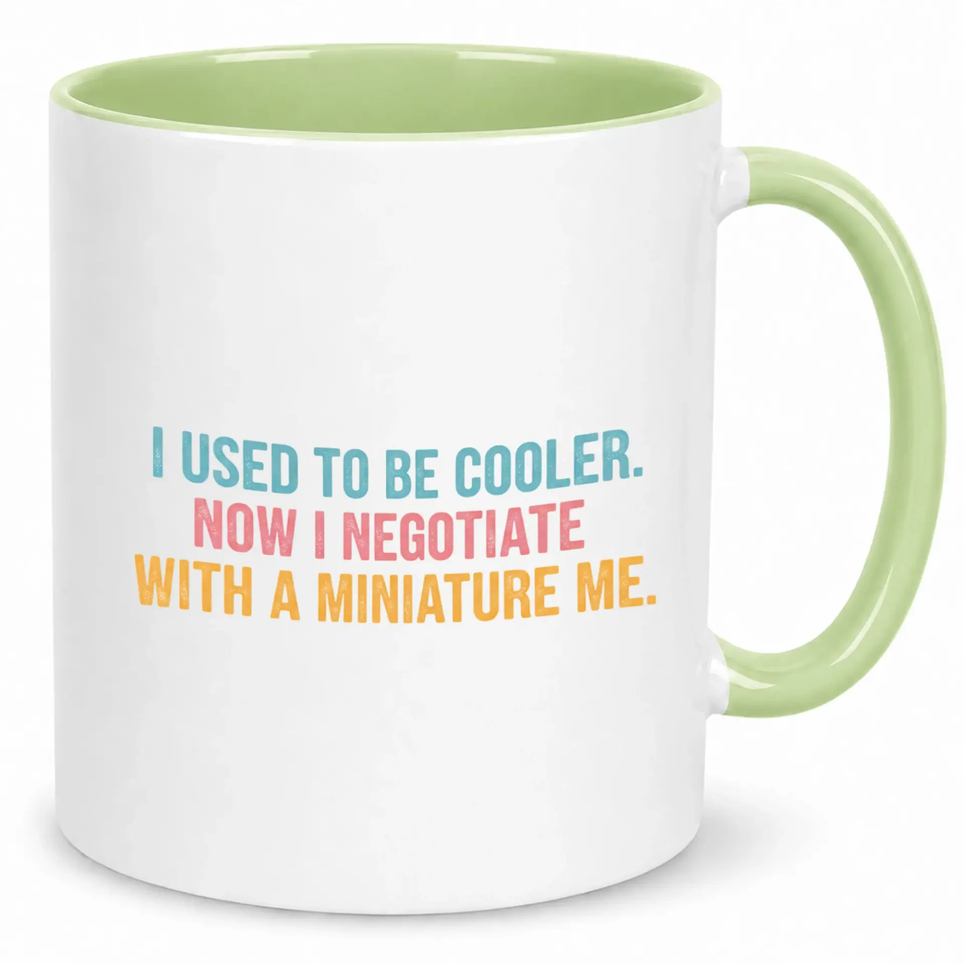 Funny Coffee Mug for Parents Who Used to Be Cooler Humorous Ceramic Drinkware Mom or Dad 11oz or 15oz Capacity