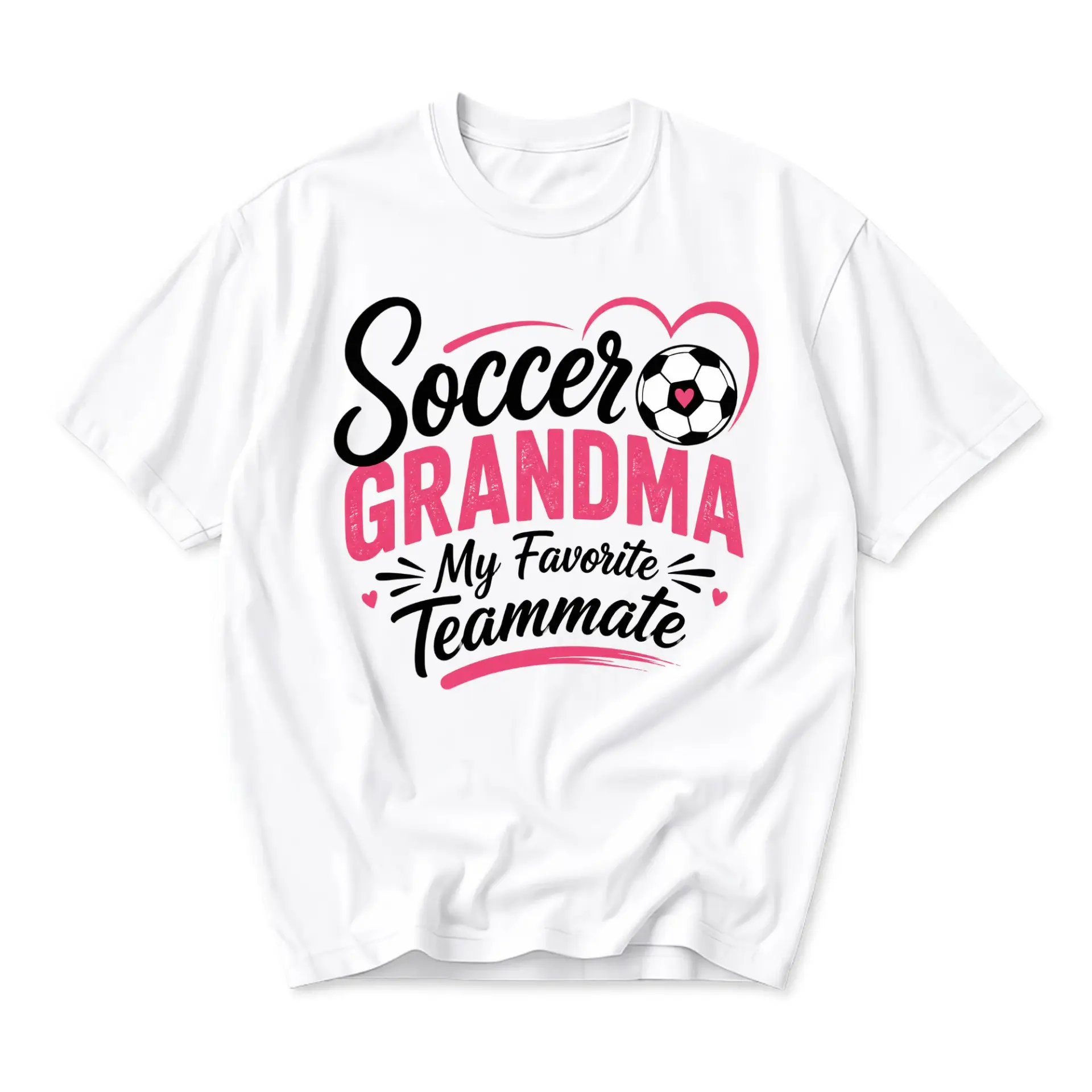 Graphic Tee Soccer Grandma My Favorite Teammate Shirt Sports Fan Apparel