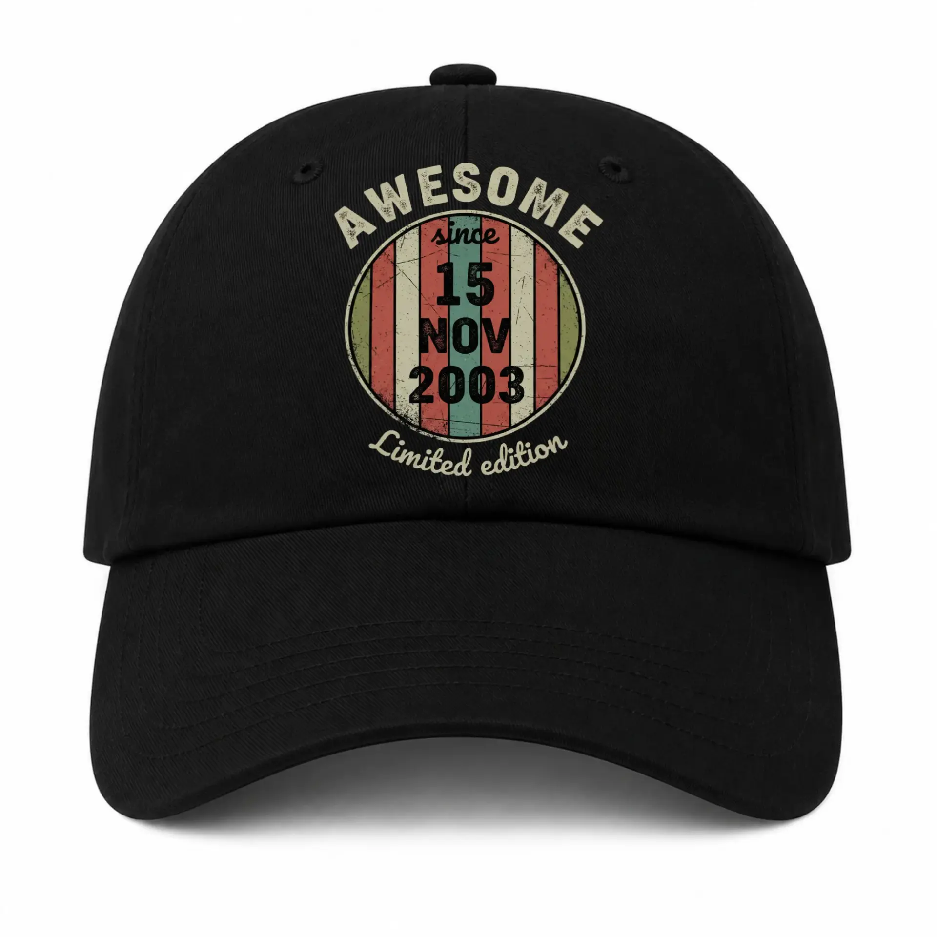 Baseball Cap Awesome Since November 2003 Vintage Style Dad Hat Gift