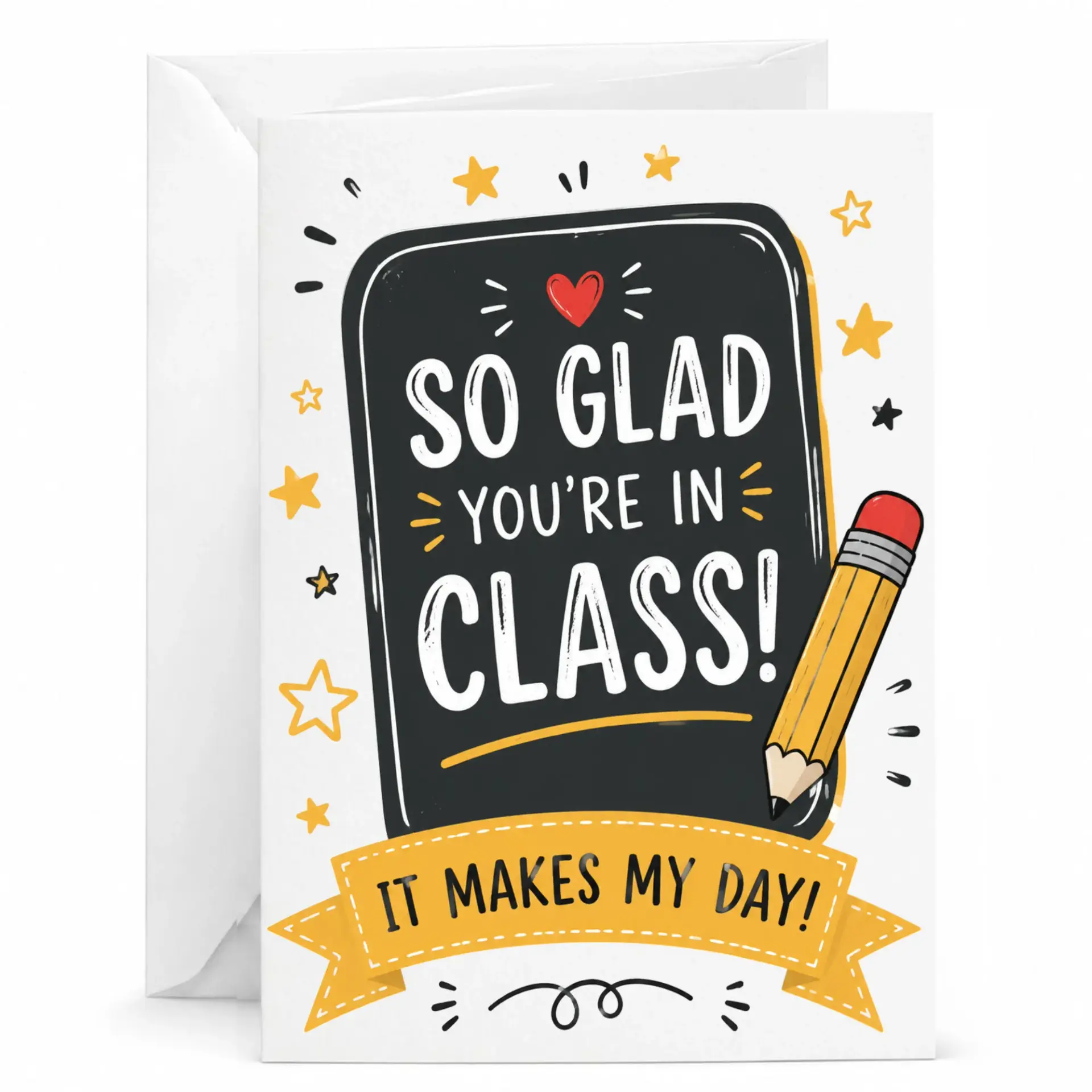 Card so Are in Encouragement Greeting for Appreciation with Matching White Envelope