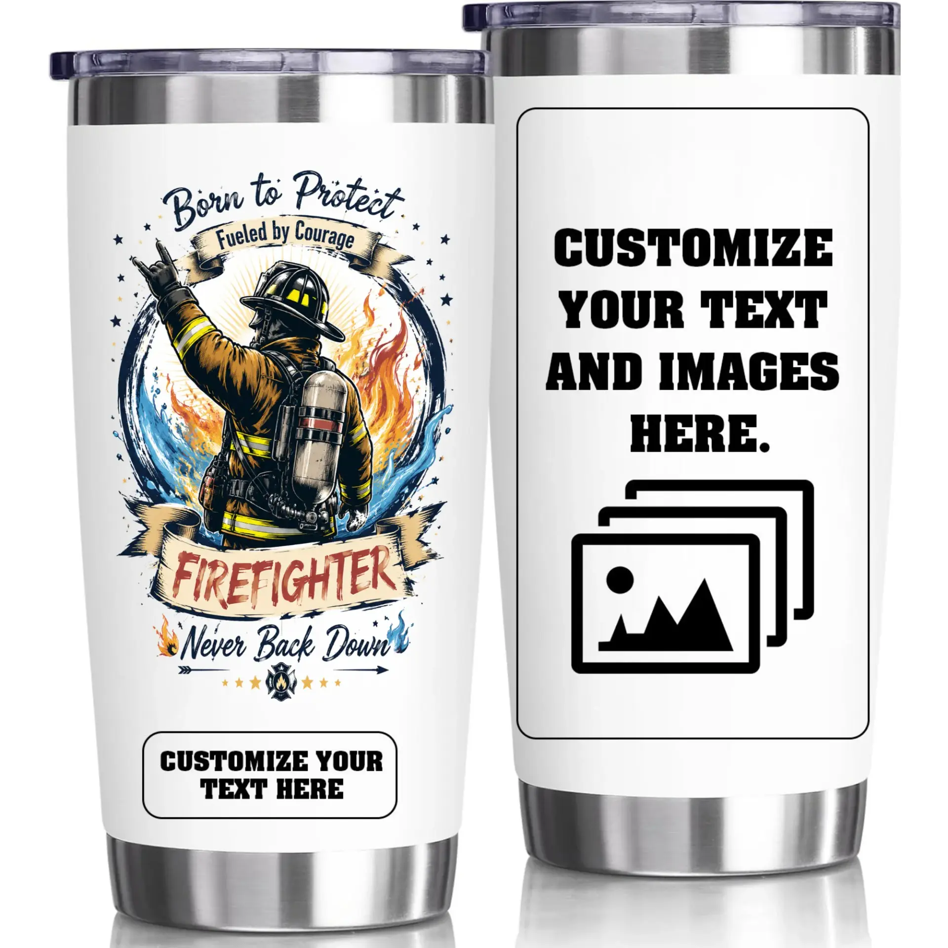 Risk: Contains Placeholder Text Meant for Merchant Customization Rather Than a Finished Consumer Product Design