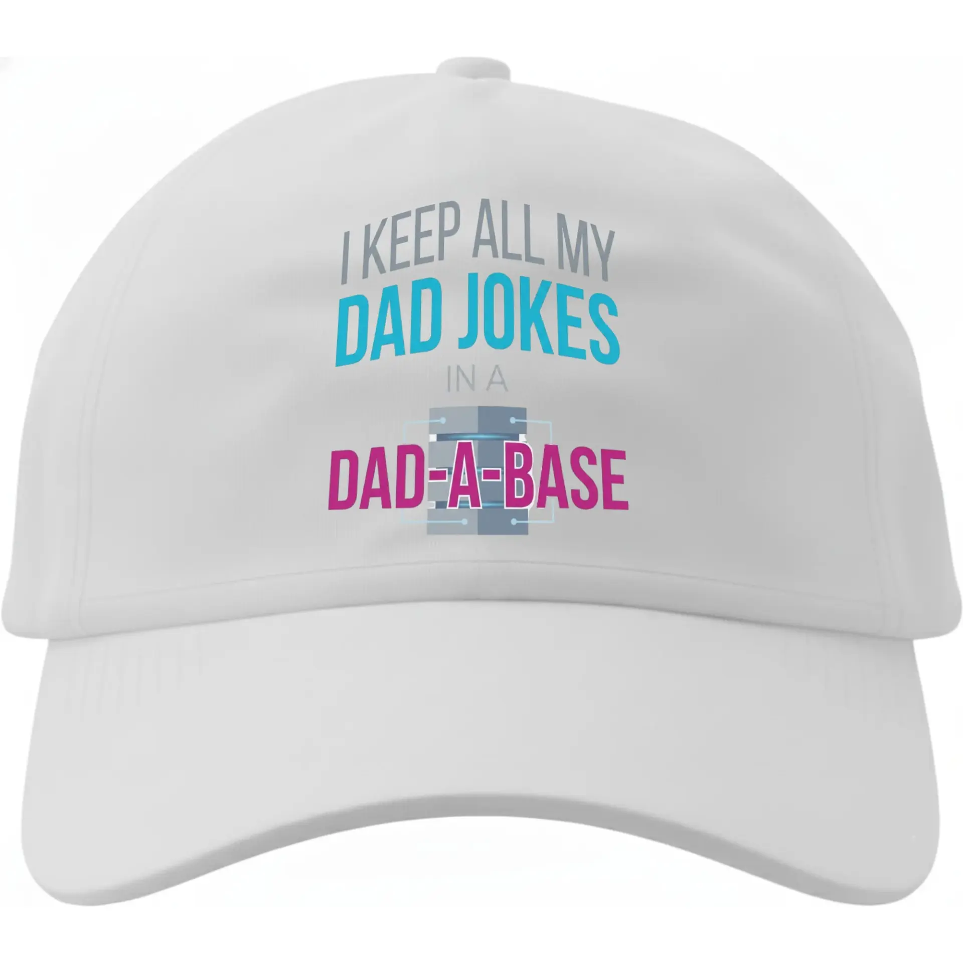 Dad Hat Funny Wordplay Baseball Cap Embroidered Text Design for Casual Everyday Style and Outdoor Sun Protection