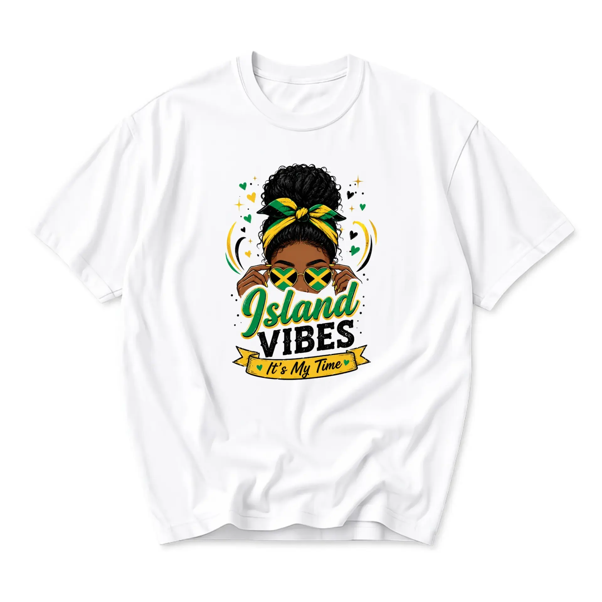 Graphic Tee It Is My Time Unisex Crew Neck Short Sleeve Shirt for Casual Daily Wear and Summer Style
