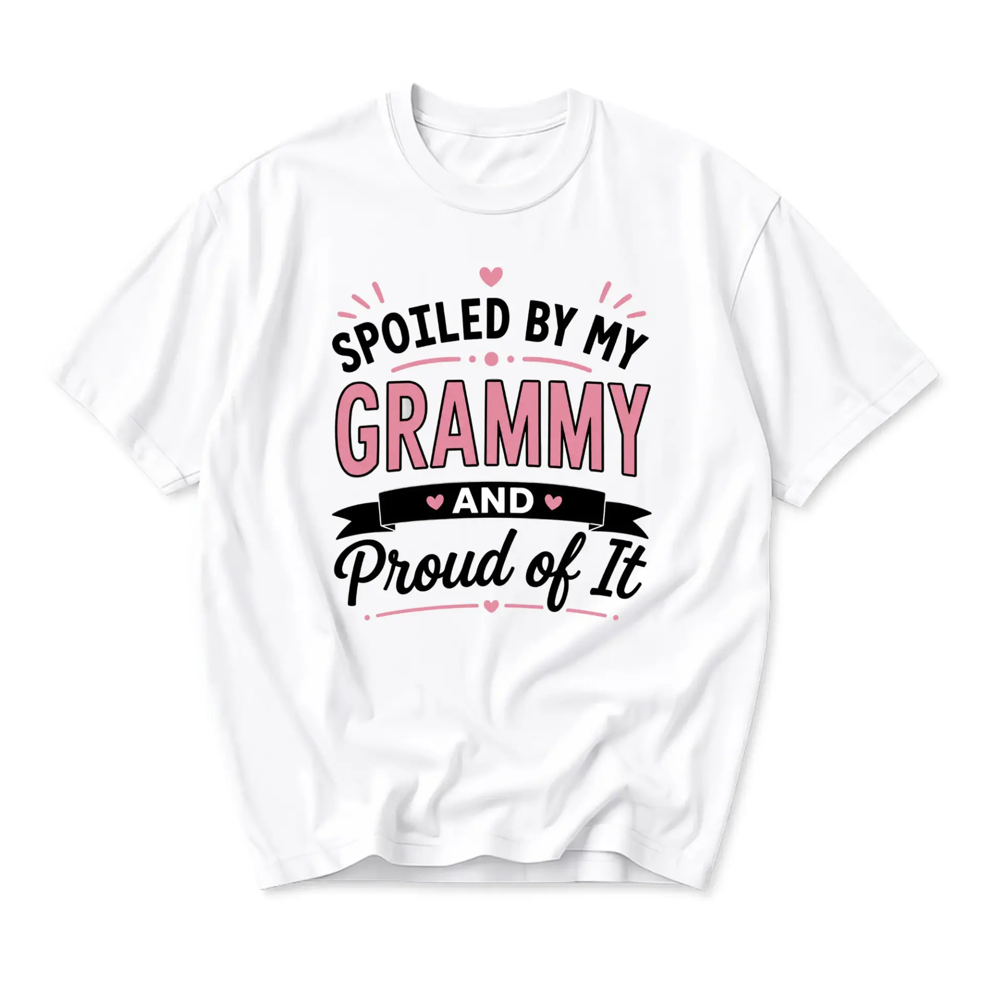 Funny Shirt Spoiled by My Graphic Tee Unisex Crew Neck Casual Everyday Wear