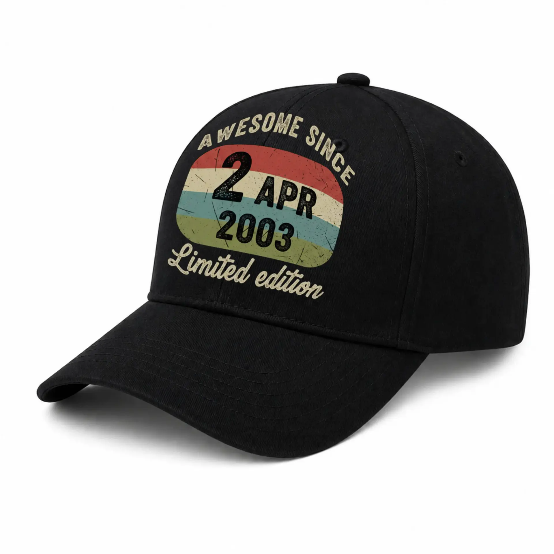 Baseball Cap Awesome Since 2003 Retro Vintage Style Graphic Dad Hat