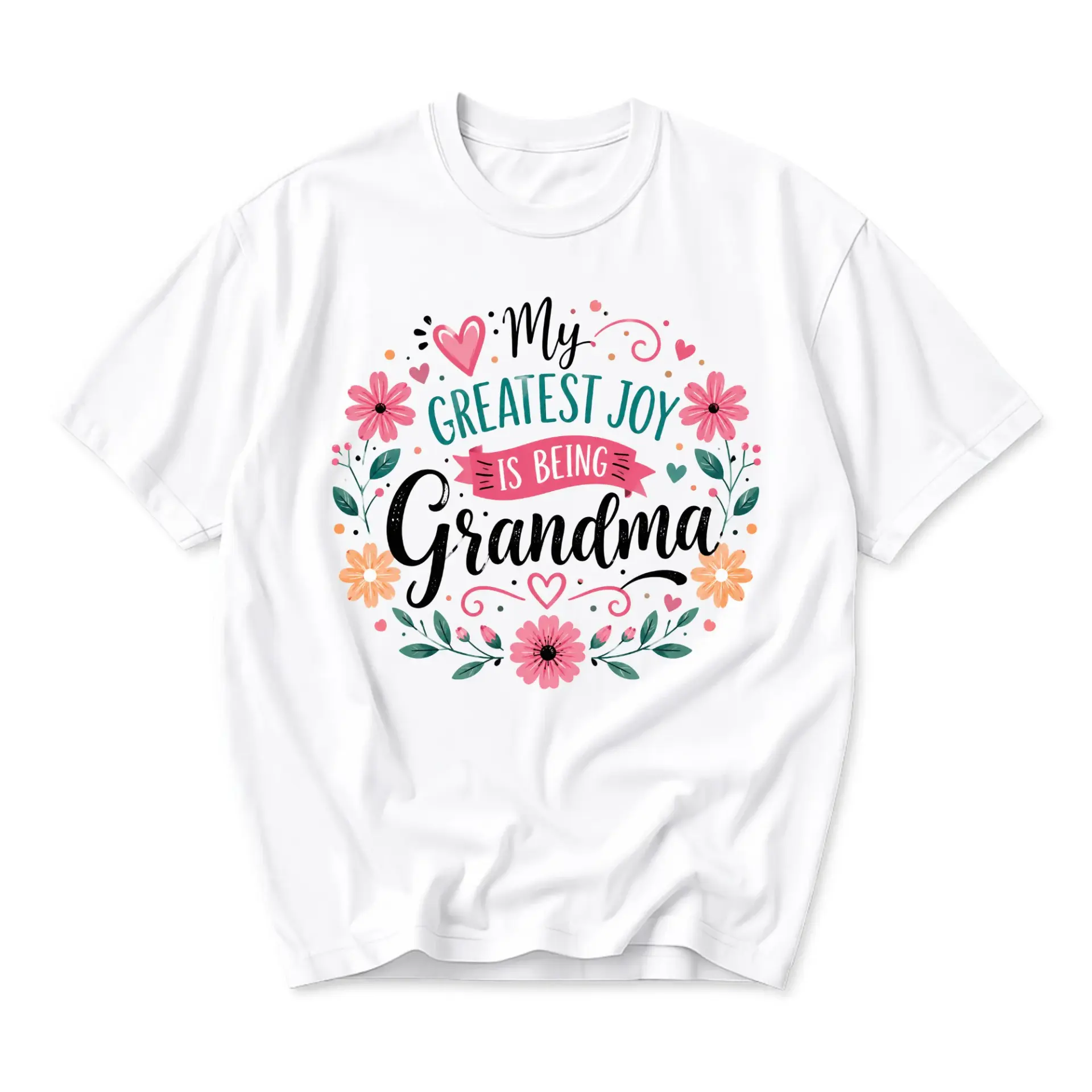 Funny Shirt for Grandma My Greatest Joy Is Being Graphic Printed Unisex