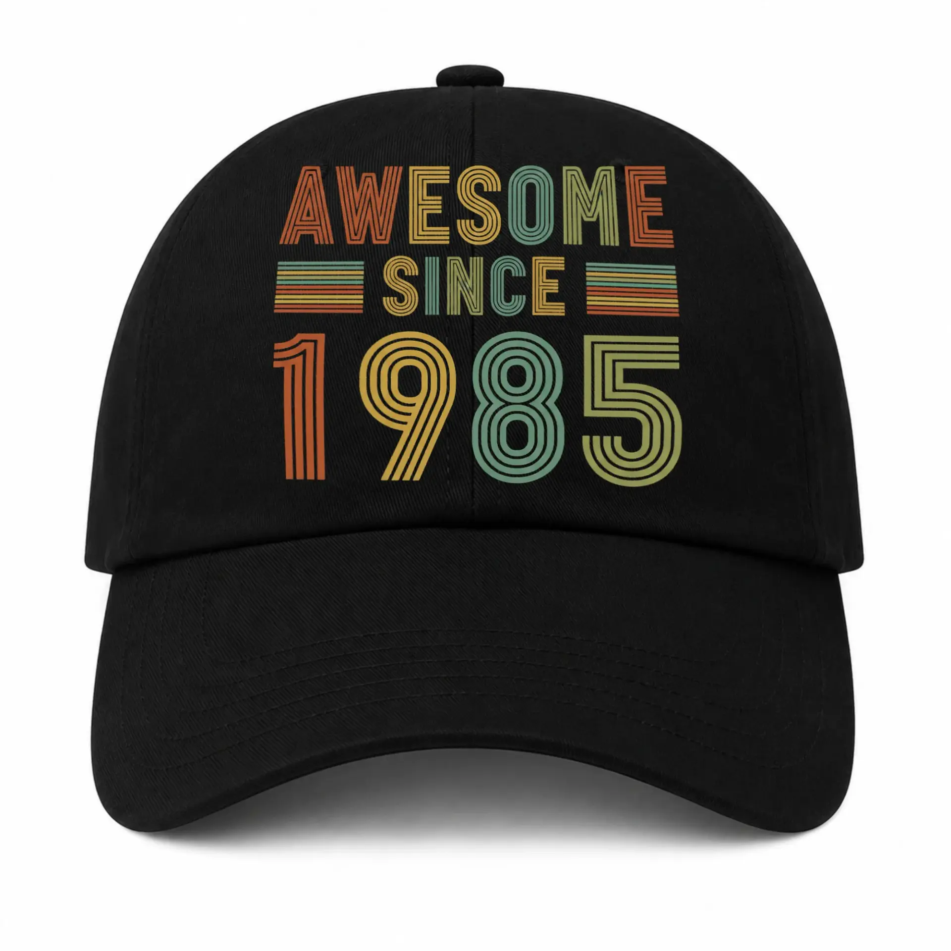 Baseball Cap Awesome Since 1985 Vintage Retro Style Graphic Dad Hat