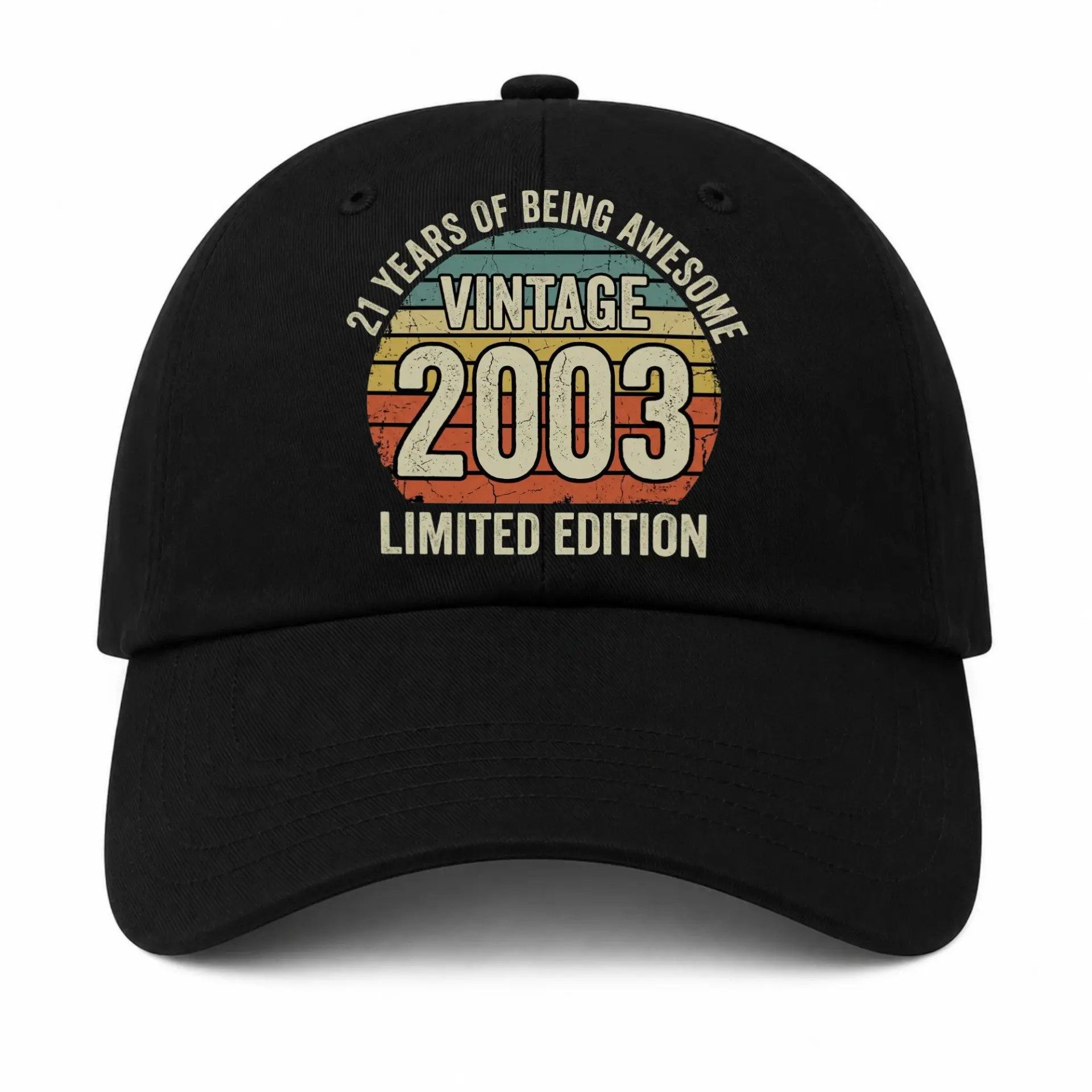 Baseball Cap Vintage 2003 Limited Edition Graphic Embroidered Hat