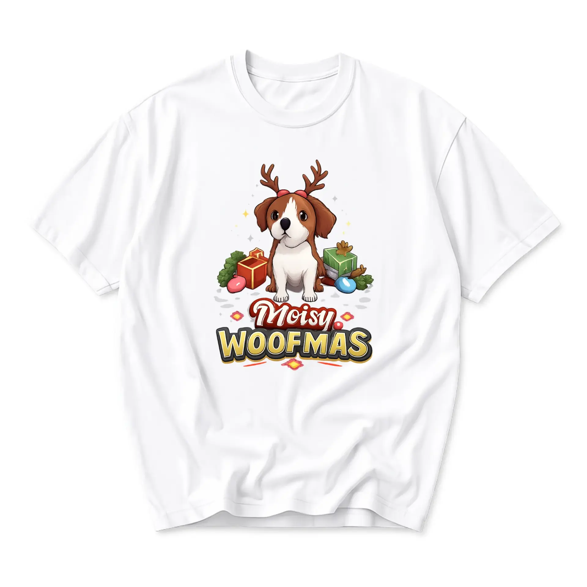 Funny Shirt Unisex Graphic Printed T-Shirt Featuring a Cute Puppy Dog with
