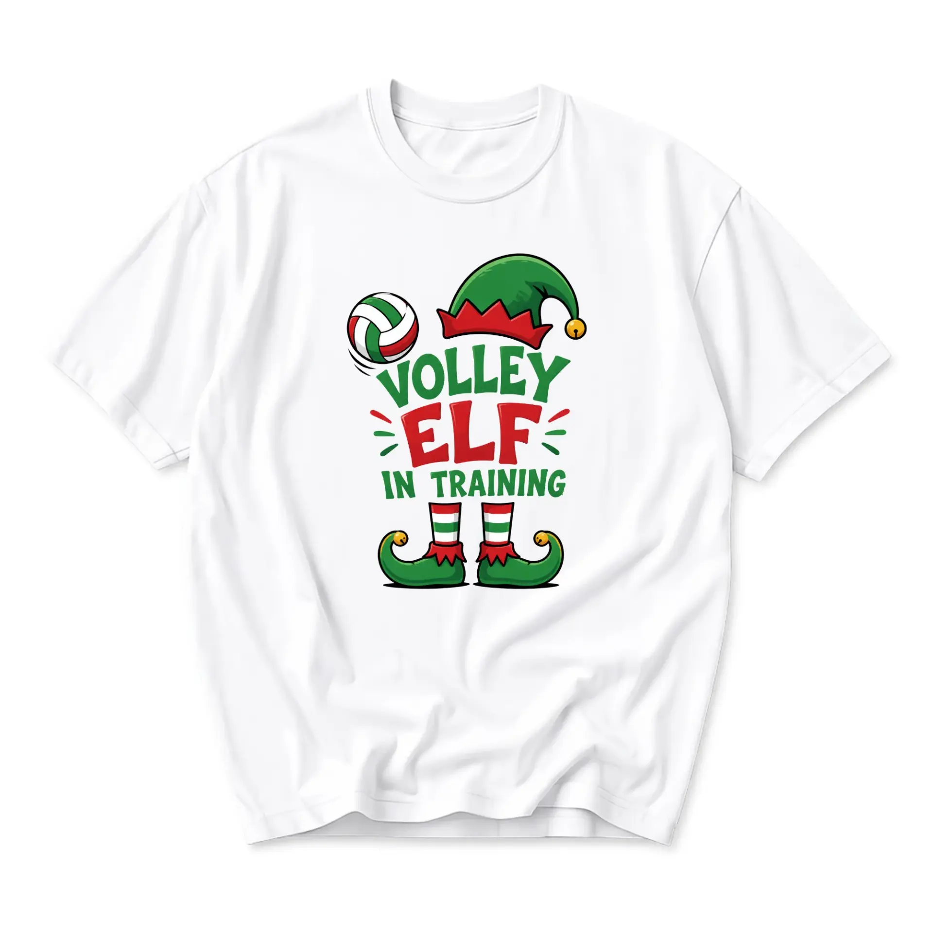 Funny Shirt Volley in Training Graphic Tee Unisex Casual Apparel for