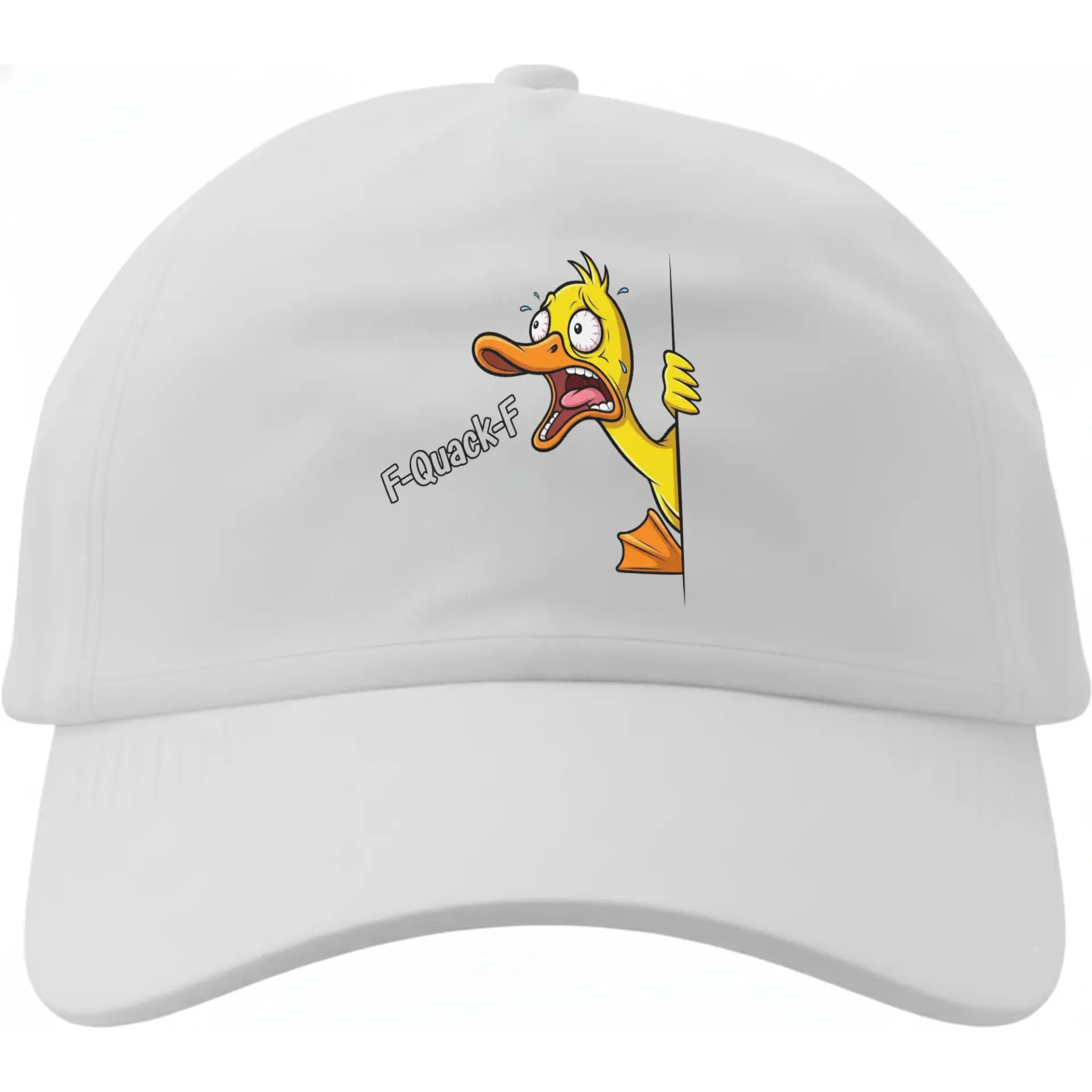 Baseball Cap Funny Duck Graphic Hat Unisex Casual Cotton Low Profile Dad Hat with Adjustable Closure for Outdoor Wear