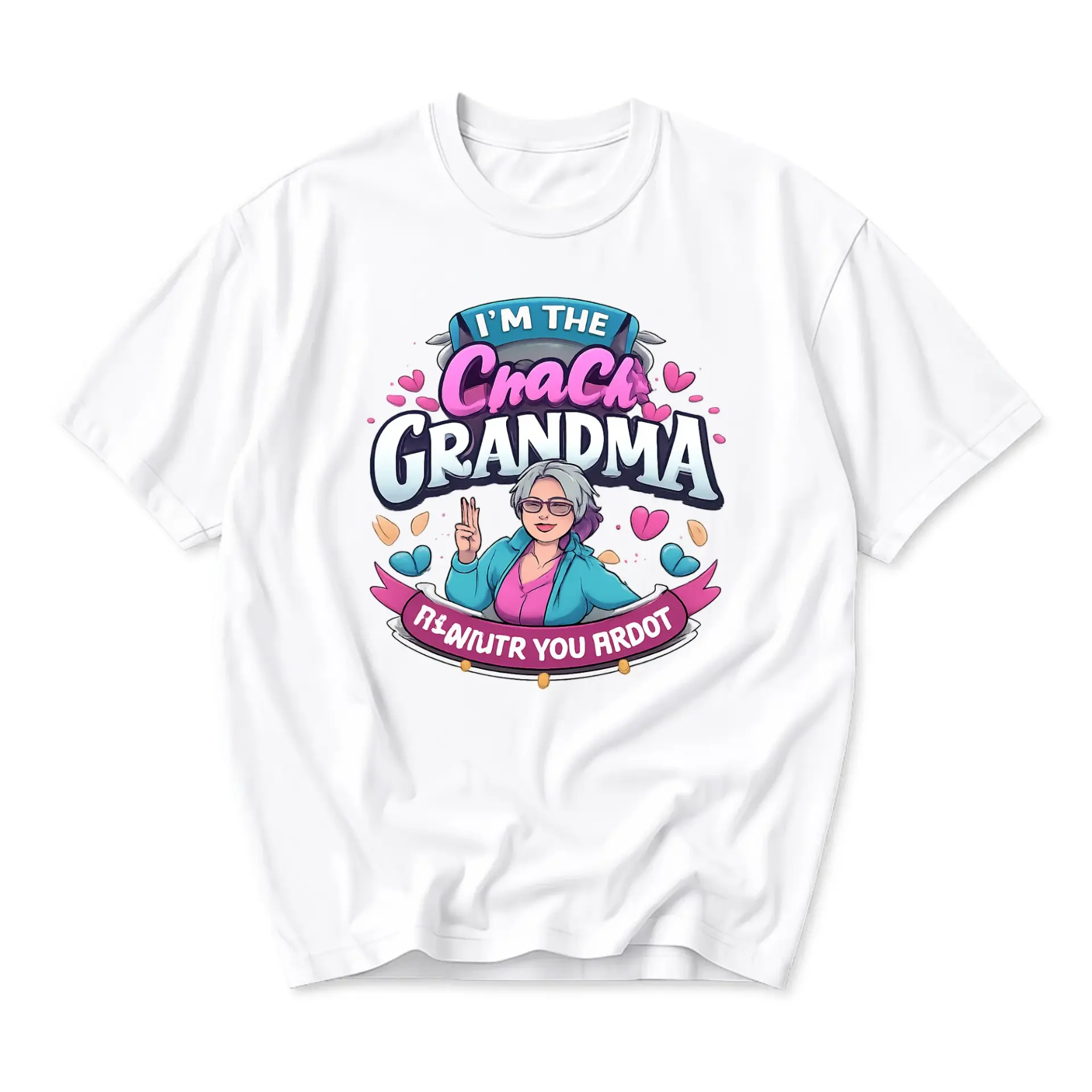 Funny Shirt I Am the Crack Grandma Graphic Tee Unisex Crew Neck Apparel for