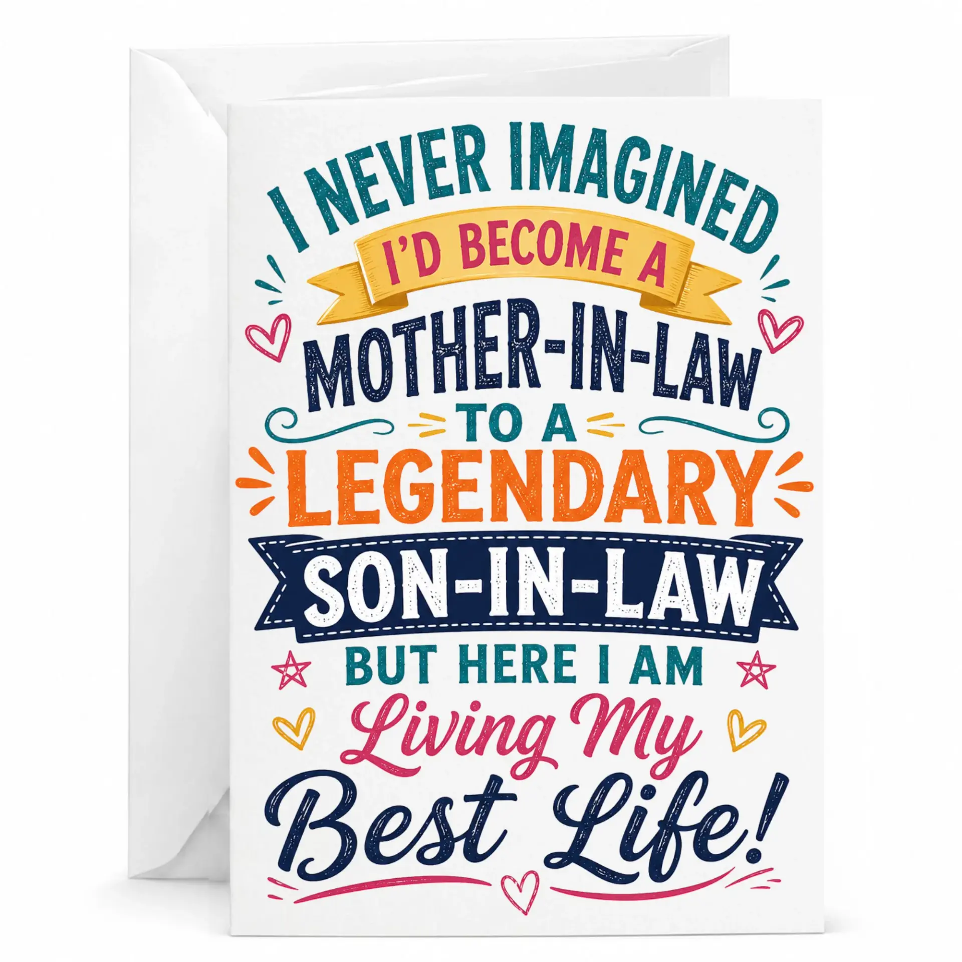 Funny Mother in Greeting Card for Son in Appreciation Gift Special Family Member