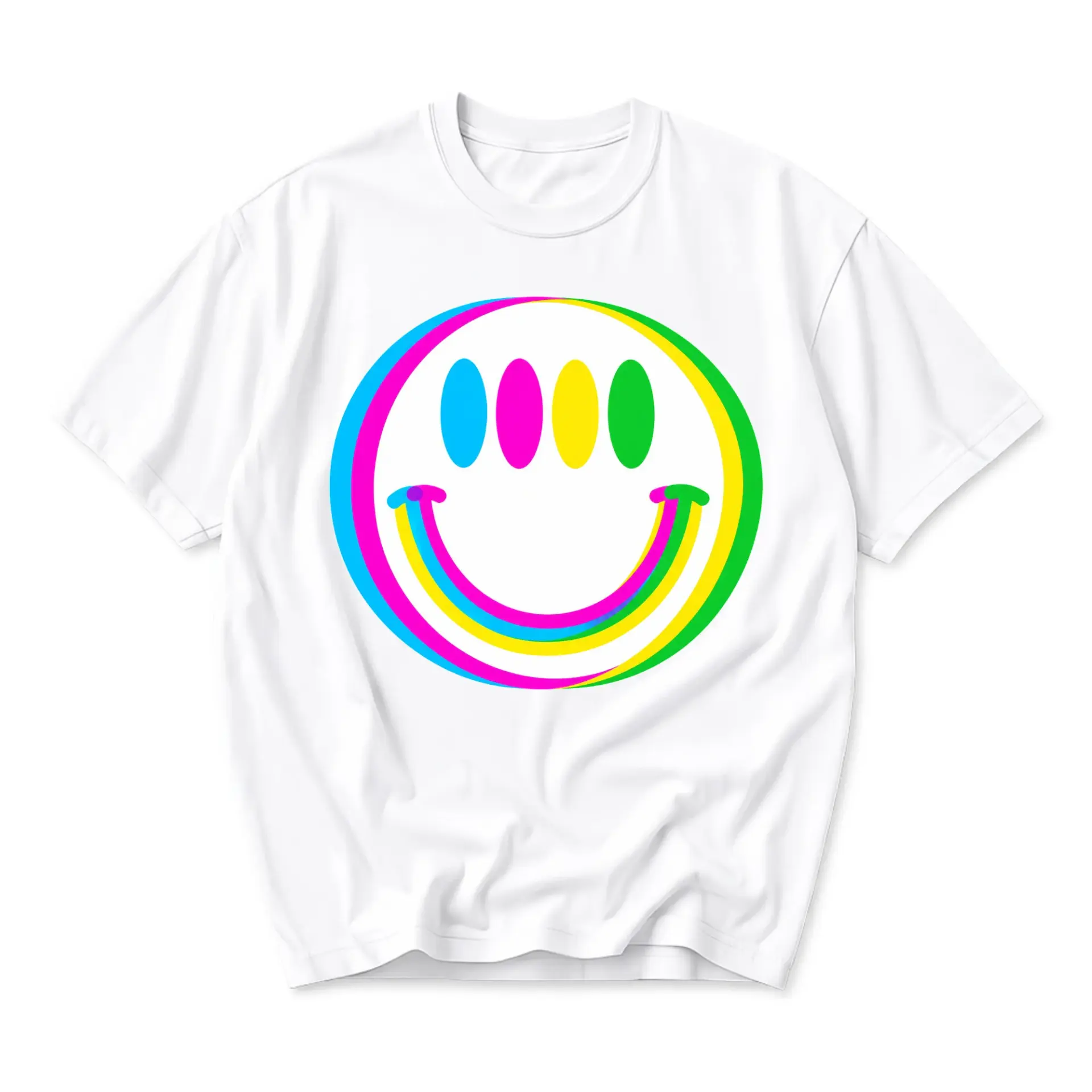 Graphic Tee Unisex Crew Neck Short Sleeve Shirt Featuring Retro