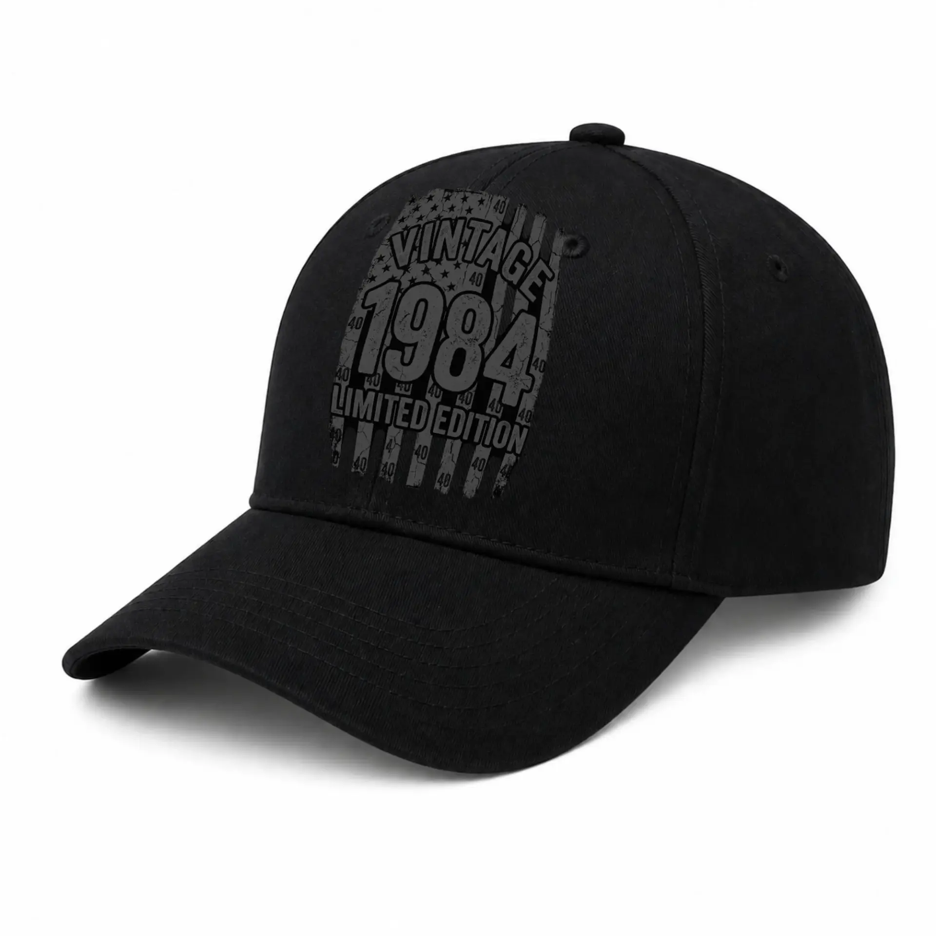 Baseball Cap Vintage 1984 Limited Edition Embroidered Casual Hat