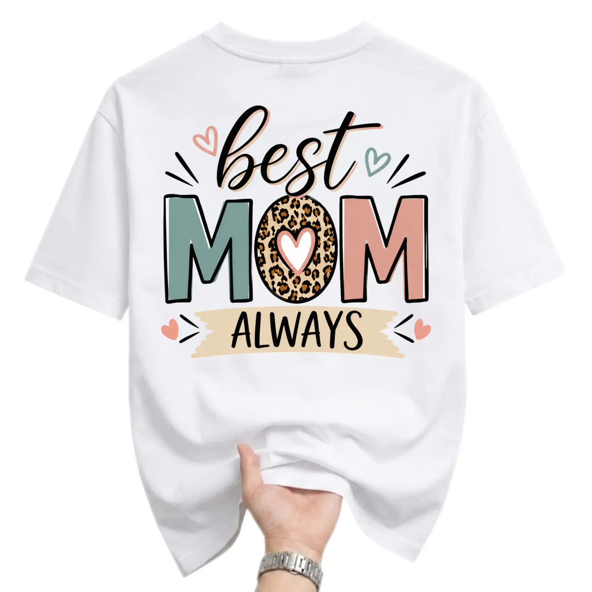 Graphic Tee Best Mom Always Shirt Printed Apparel Soft Cotton Everyday