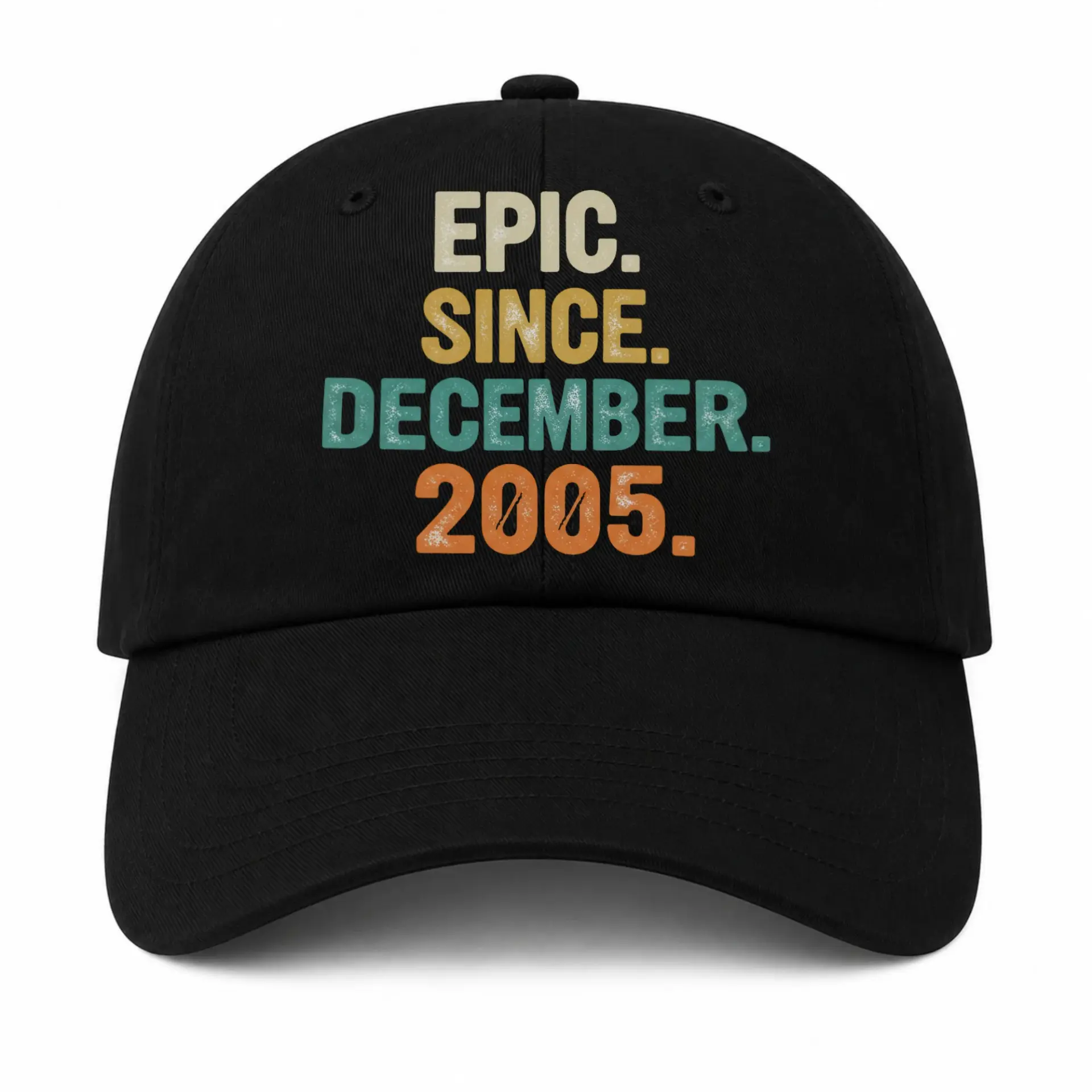 Vinyl Sticker Pack Epic Since December 2005 Retro Birthday Aesthetic Decals for Laptops Water Bottles and Journals