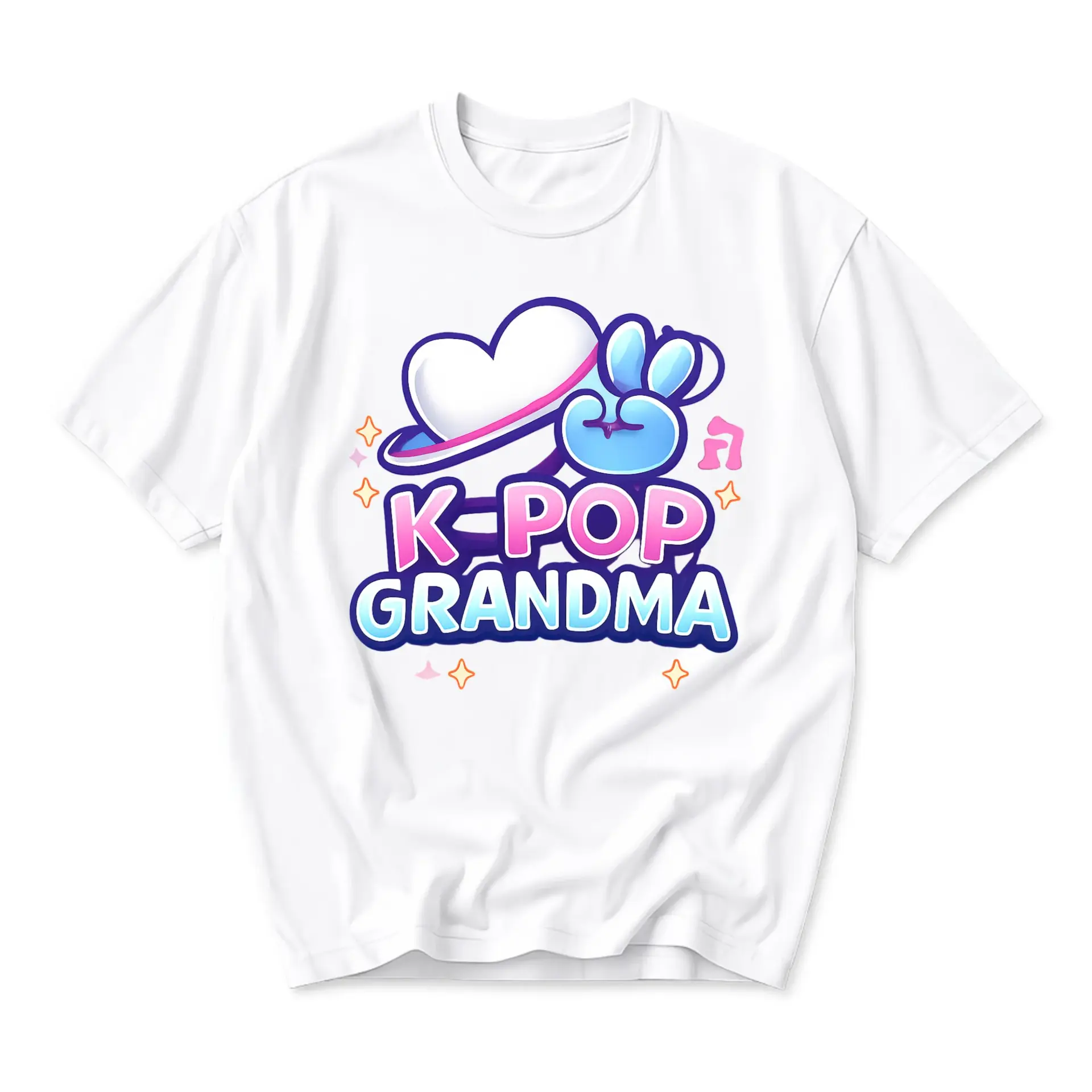 Funny Shirt Grandma Graphic Tee Unisex Crew Neck Casual Everyday Wear Soft