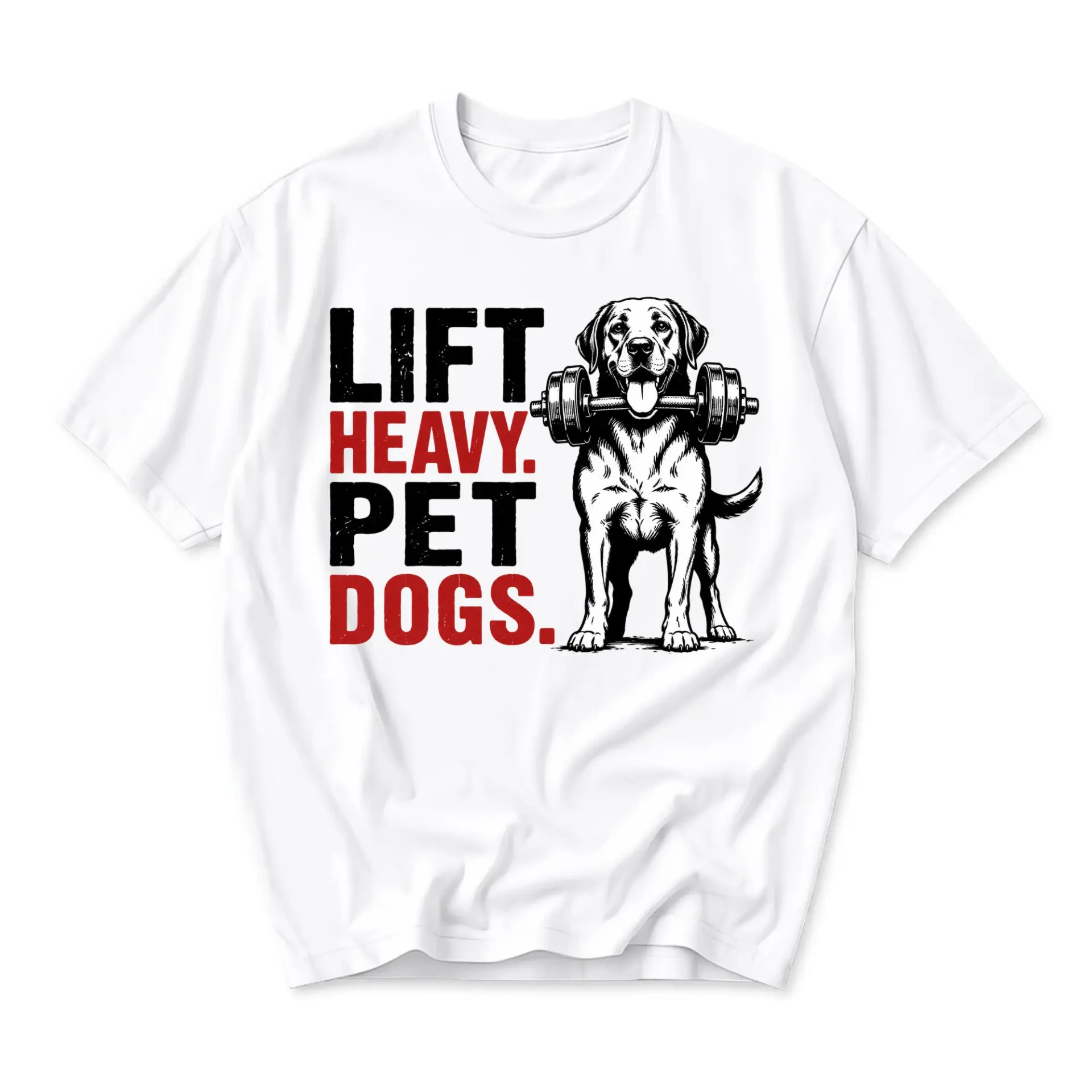 Funny Shirt Pet Graphic Tee Unisex Casual Apparel for Fitness Lovers and