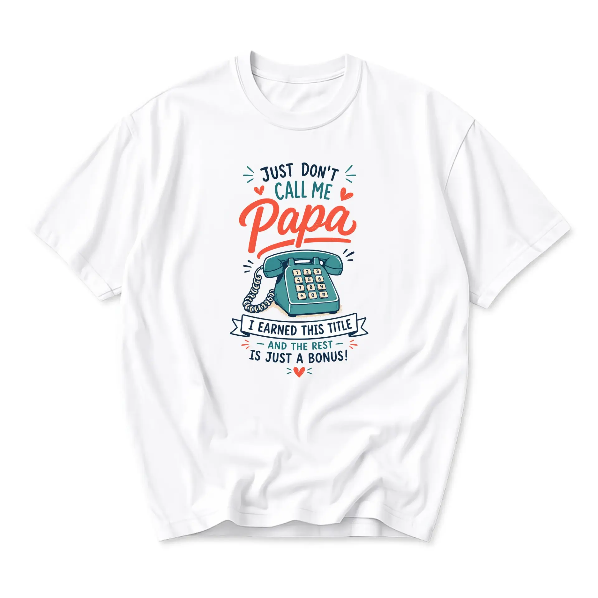 Funny Shirt 't Call Me Papa Graphic Tee Casual Unisex Crew Neck Top for Every Day Humor Apparel