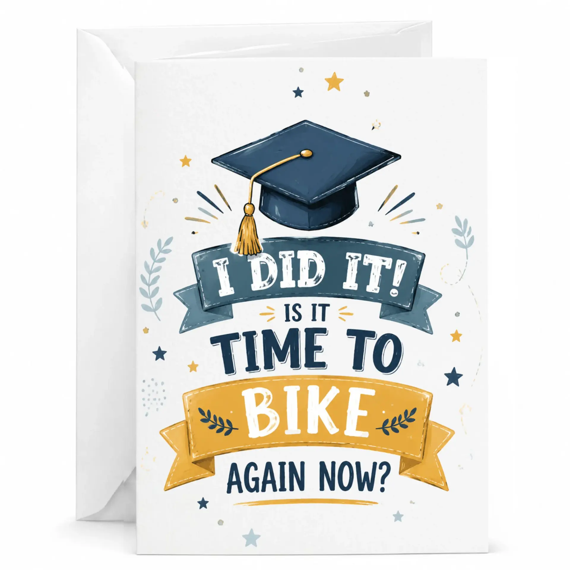Personalized Graduation Greeting Card Achievement Congratulations