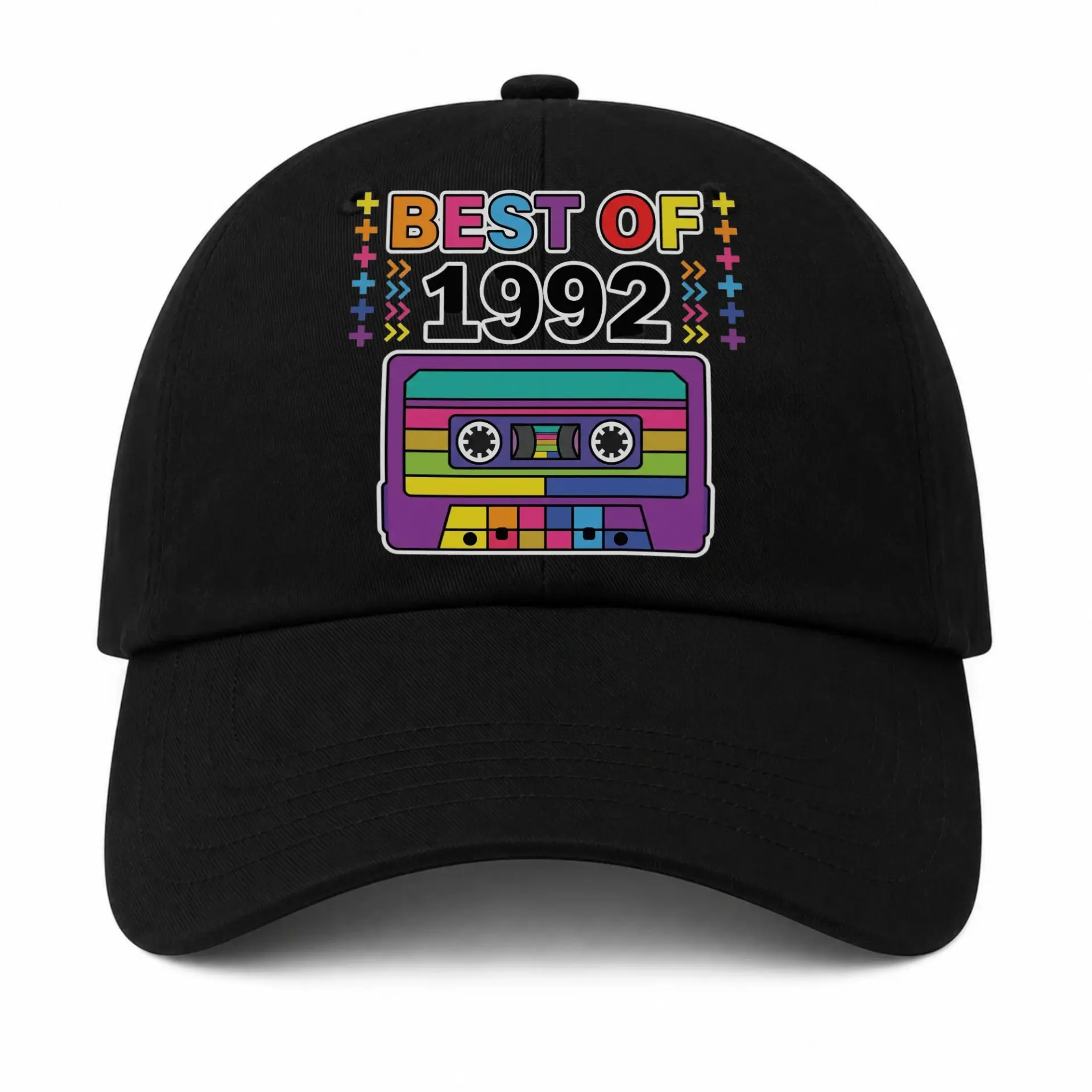 Baseball Cap Best of 1992 Vintage Retro Graphic Print Dad Hat Accessory