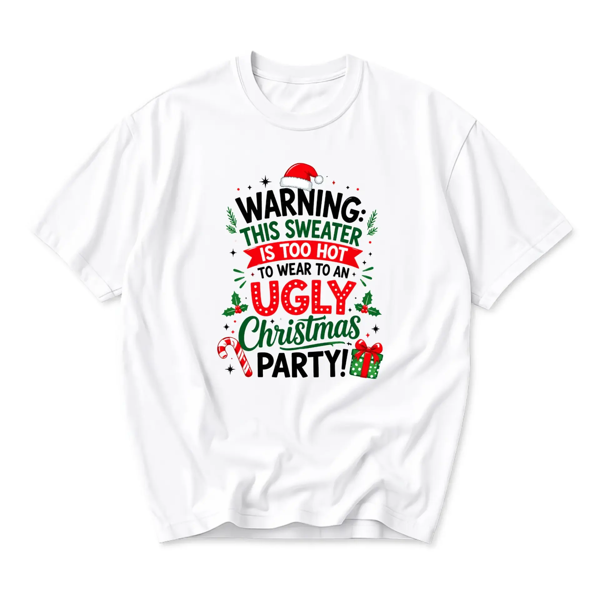 Funny Shirt Warning This Sweater Is Too Hot to Wear to an Graphic Unisex