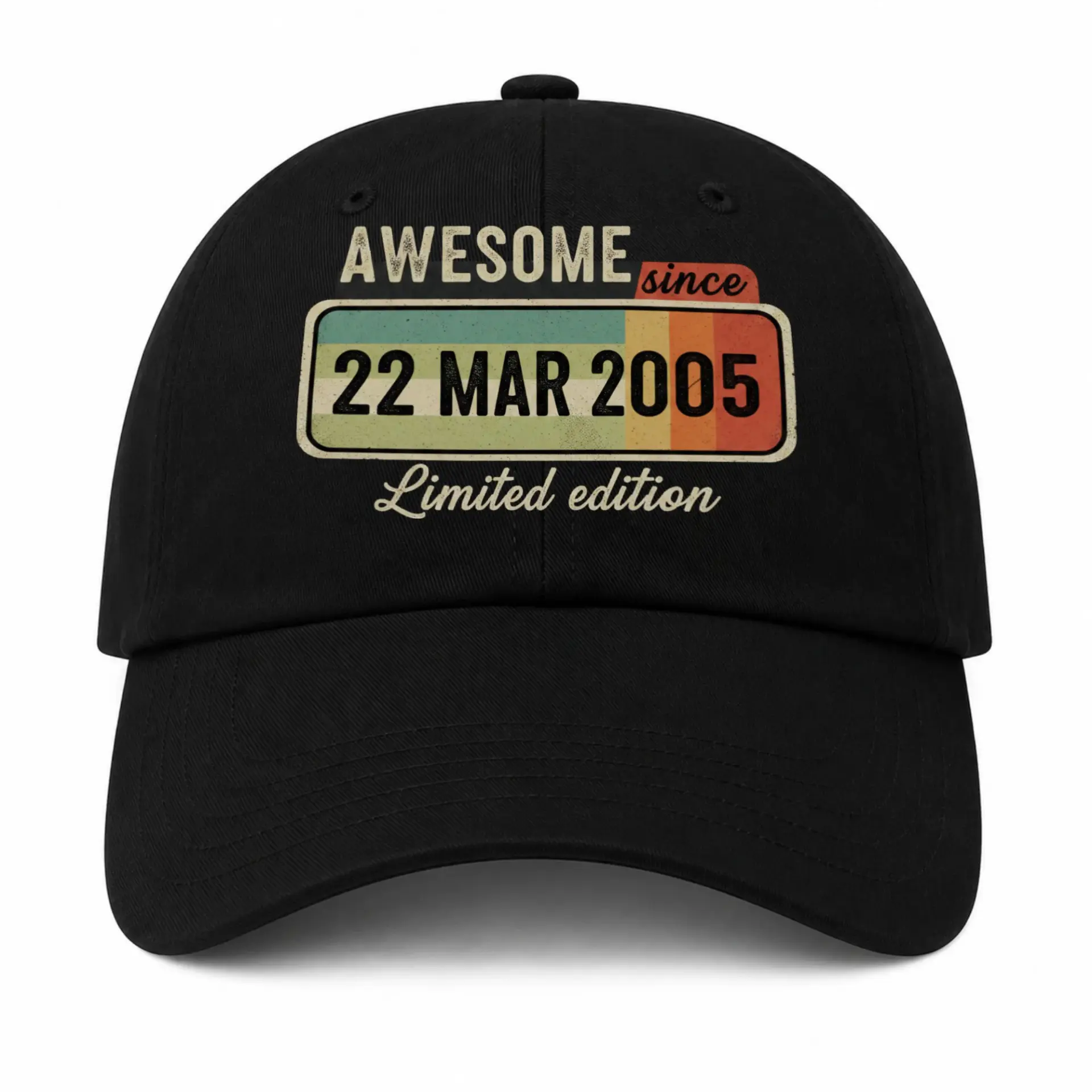 Vinyl Sticker Pack Awesome Since 22 March 2005 Limited Edition Decal Set for Personalizing Laptops and Water Bottles