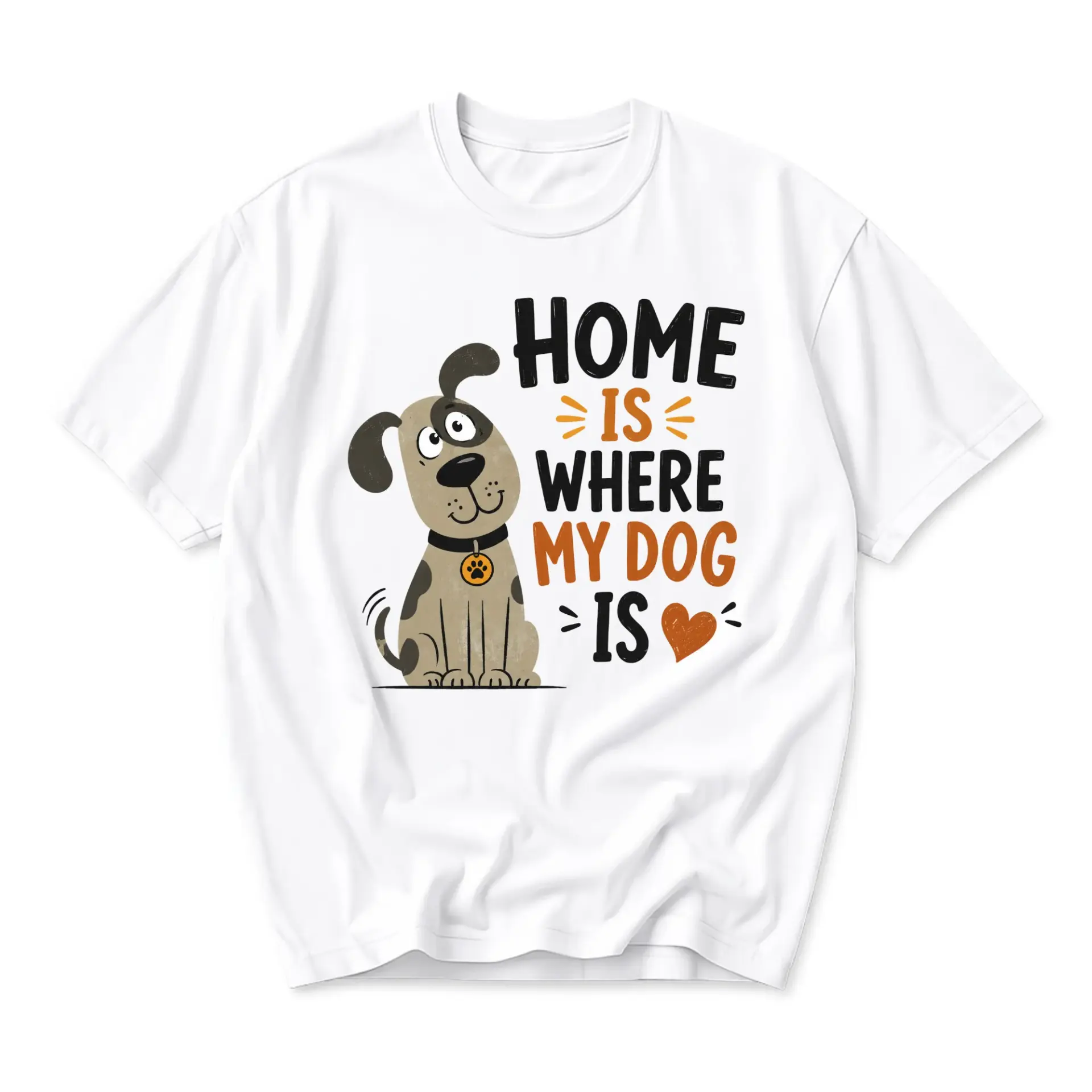 Funny Shirt Where Is Graphic Tee Unisex Casual Apparel for Pet Lovers and